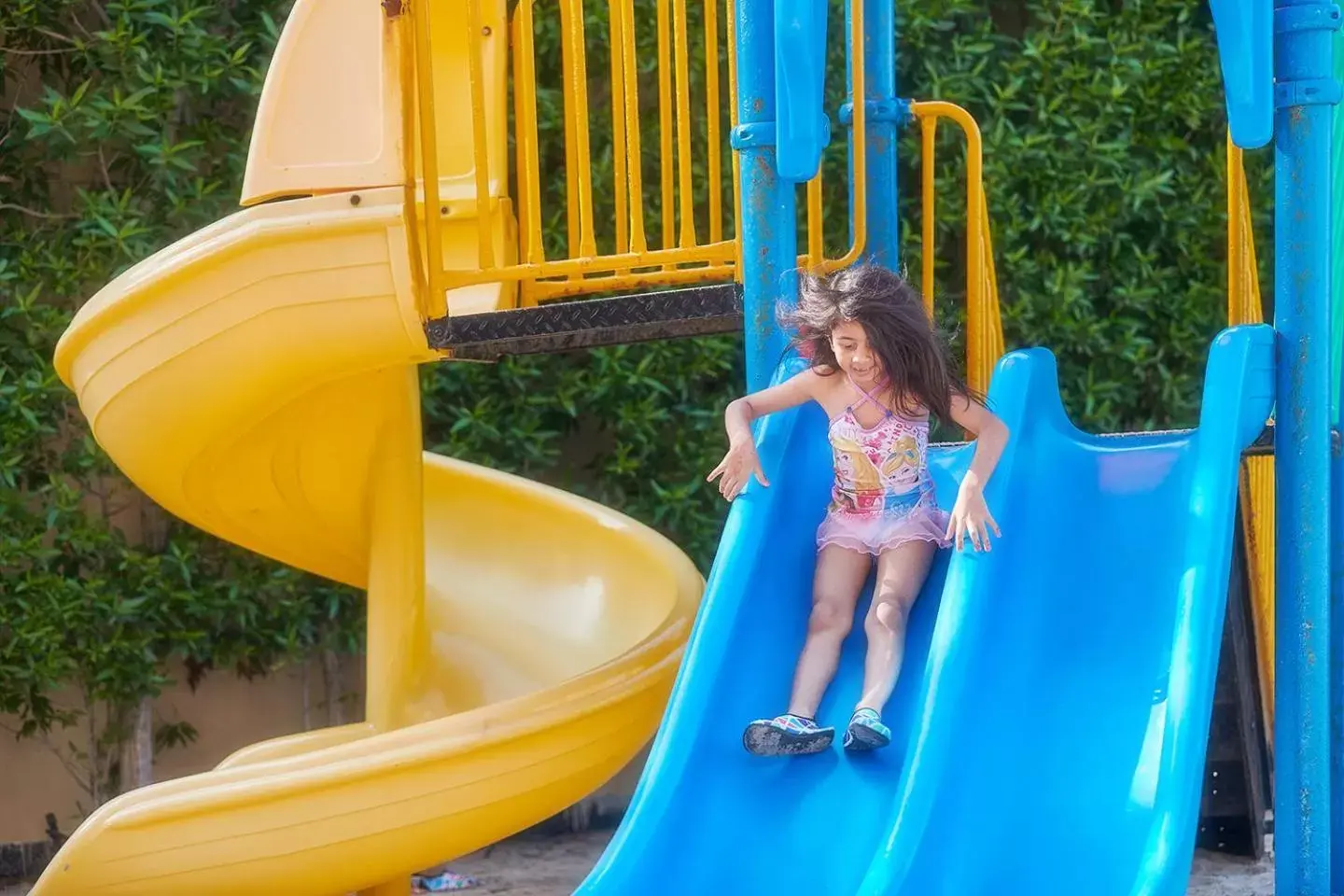 Children play ground, Water Park in Bahi Ajman Palace Hotel