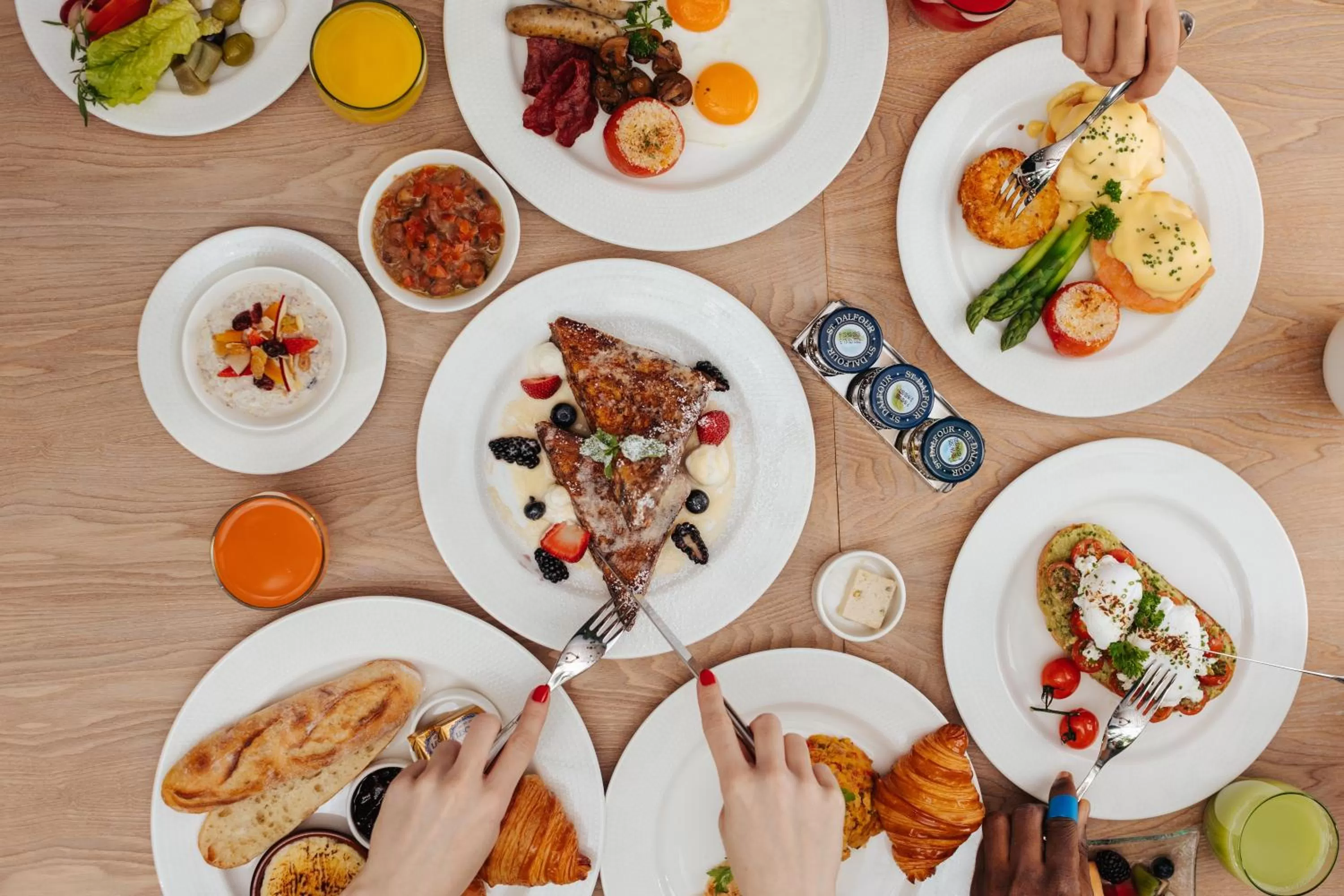 Breakfast in Sofitel Dubai The Obelisk