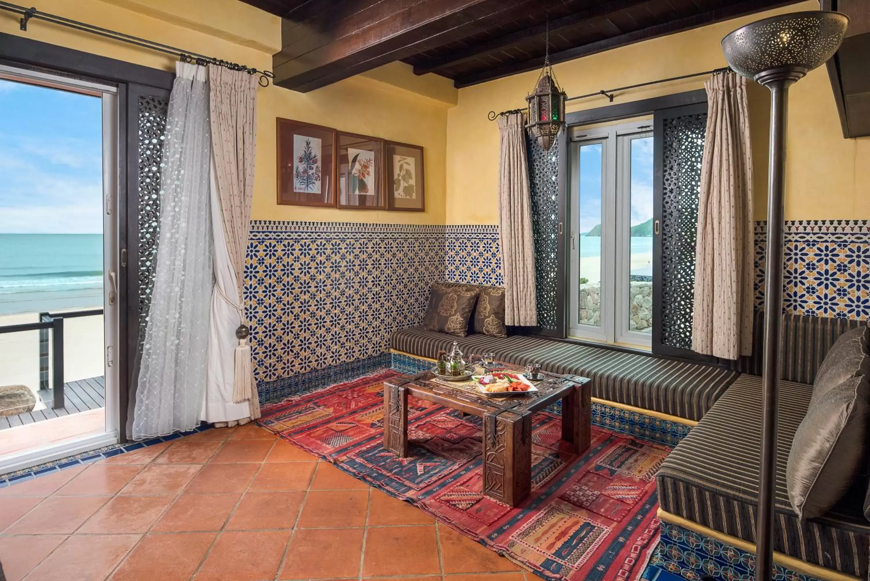 Balcony/Terrace, Seating Area in Villa Maroc Resort