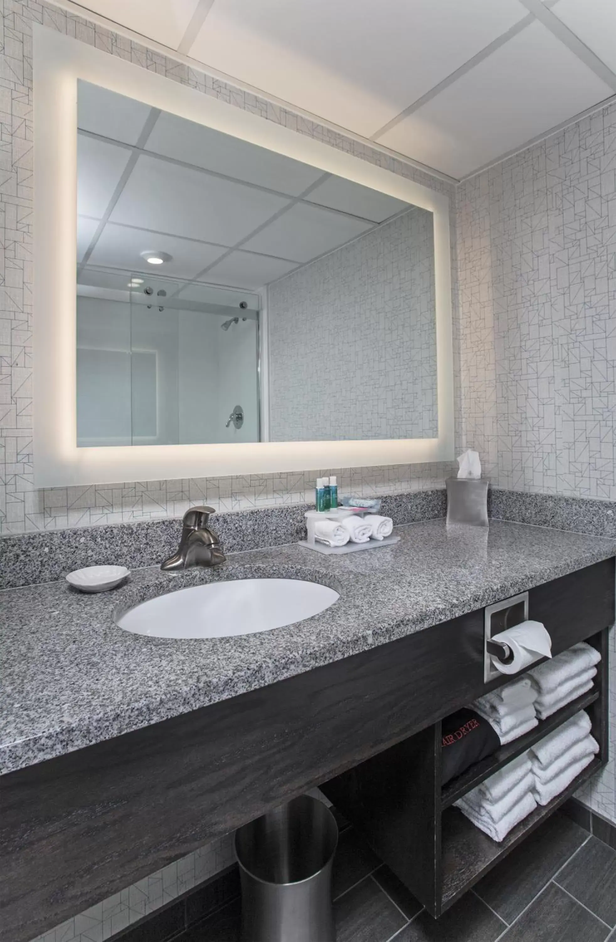 Bathroom in Holiday Inn Express Nags Head Oceanfront, an IHG Hotel