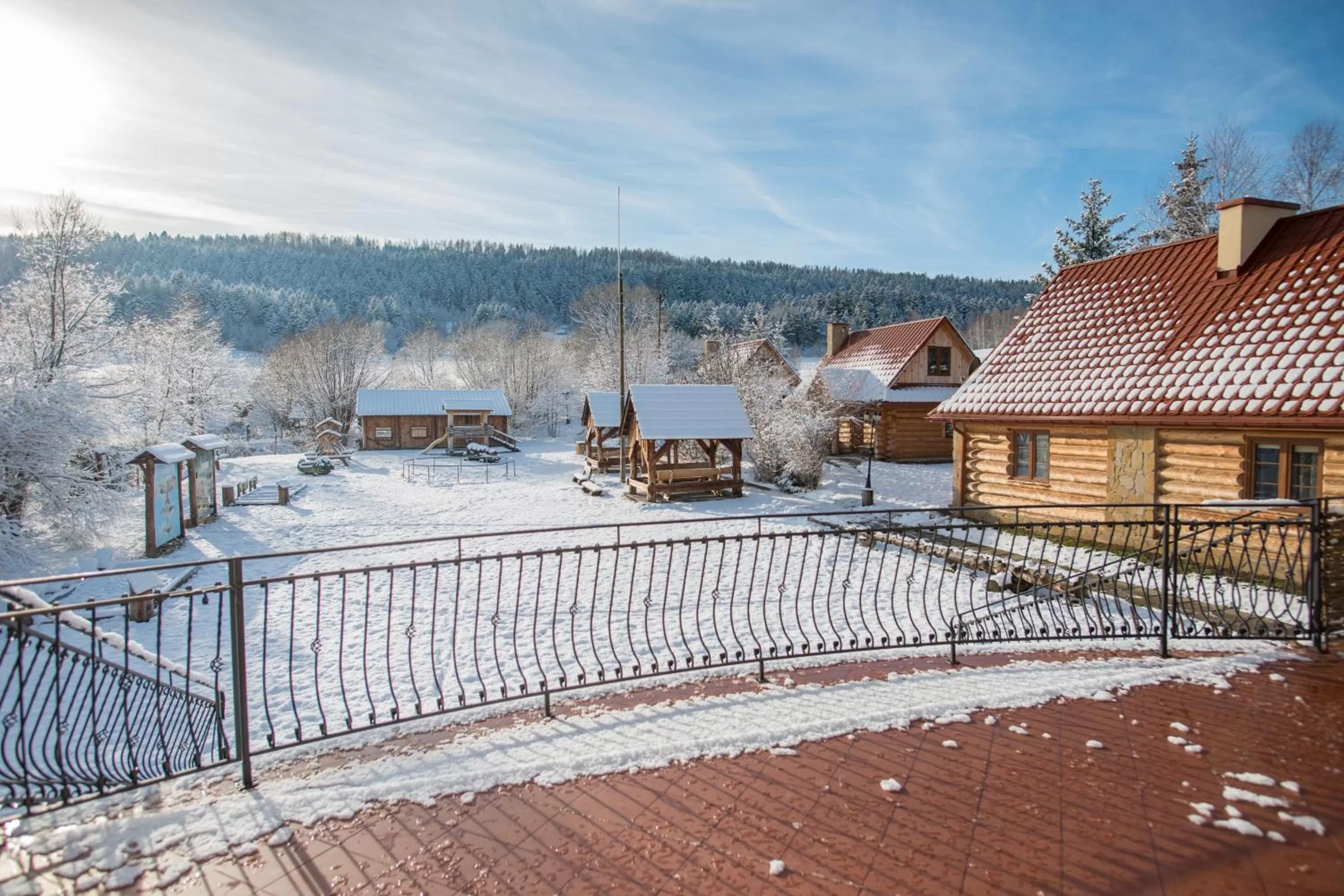 Winter in Gościniec Pięciu Stawów