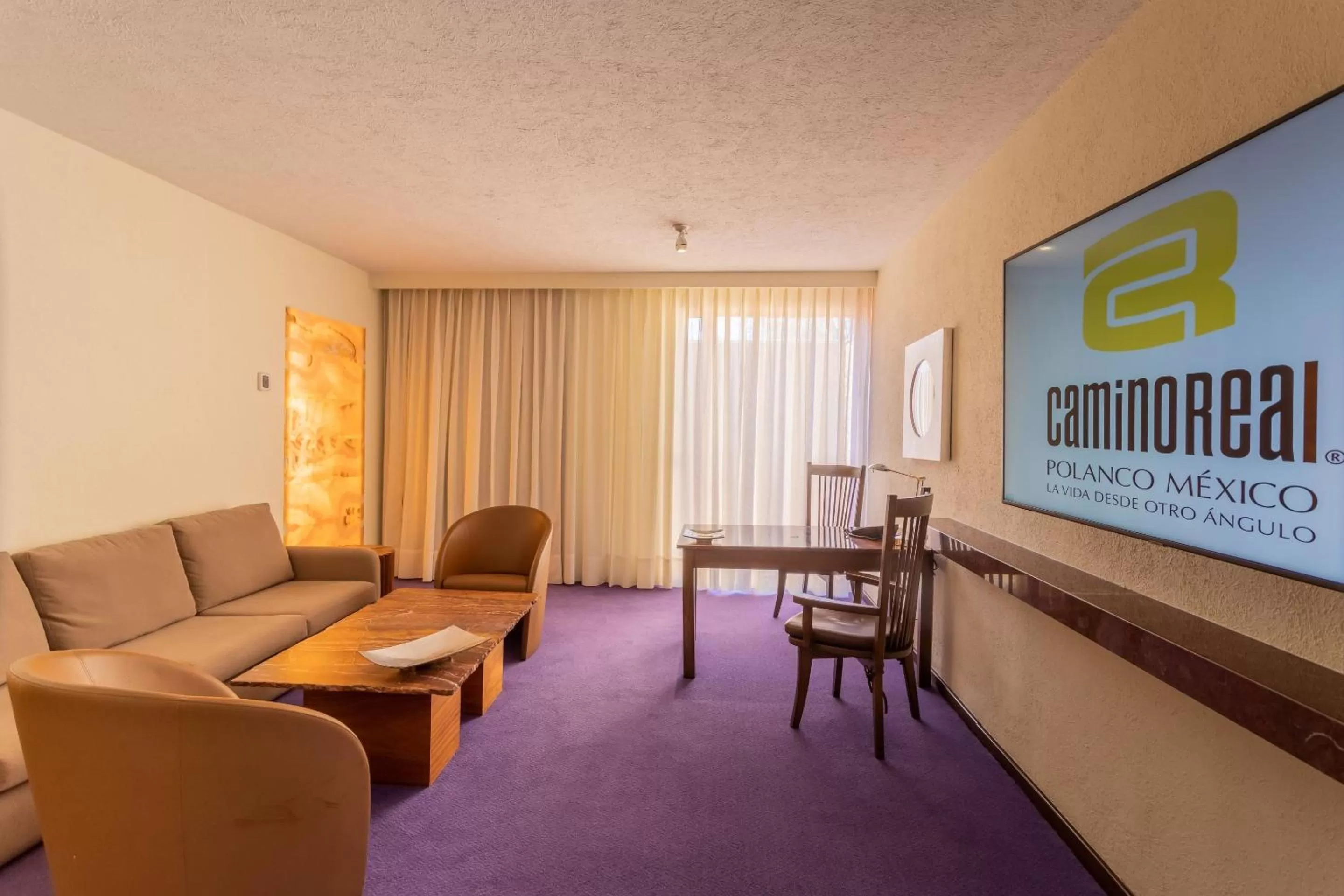 Bedroom in Camino Real Polanco Mexico