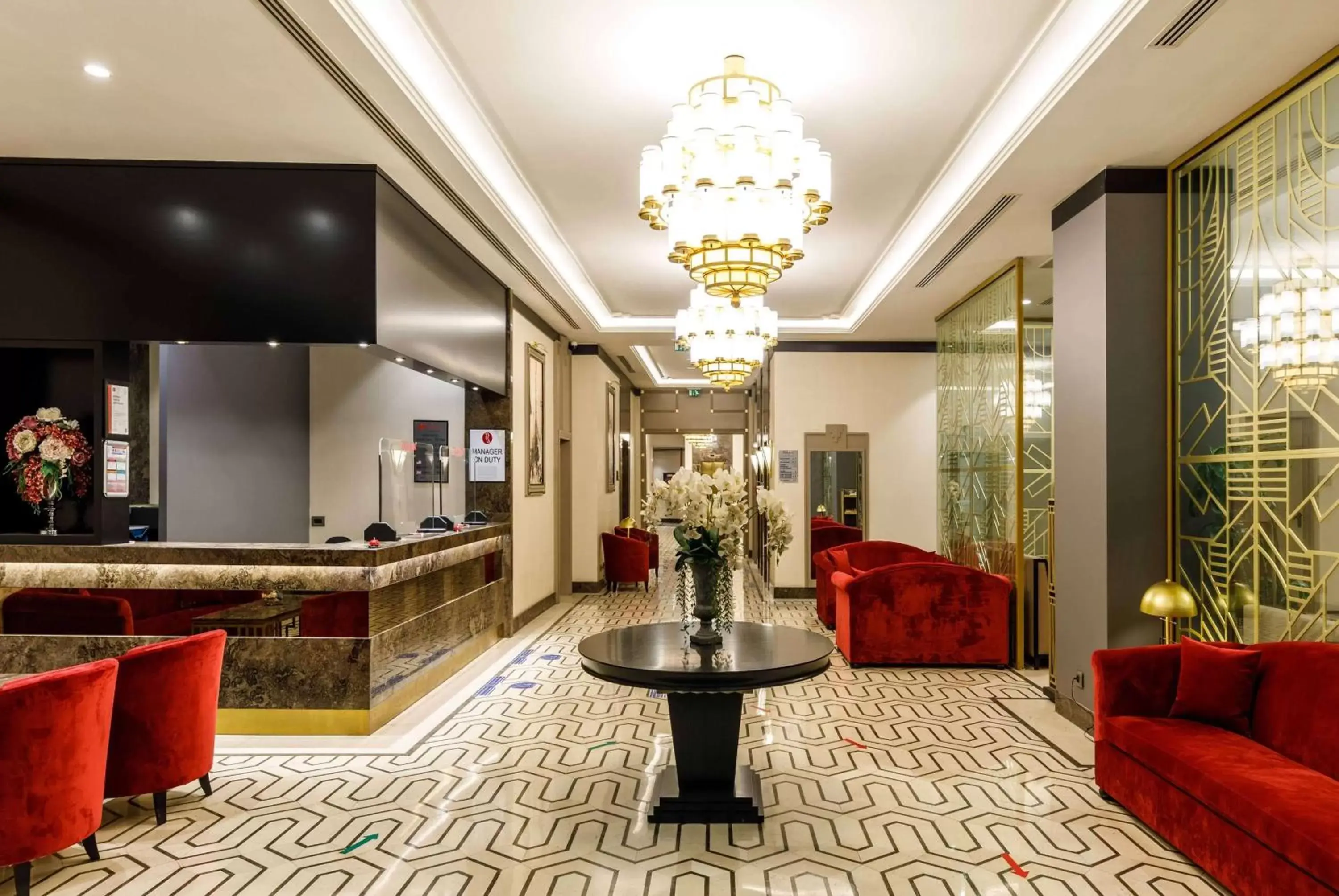 Lobby or reception, Lobby/Reception in Ramada by Wyndham Istanbul Golden Horn