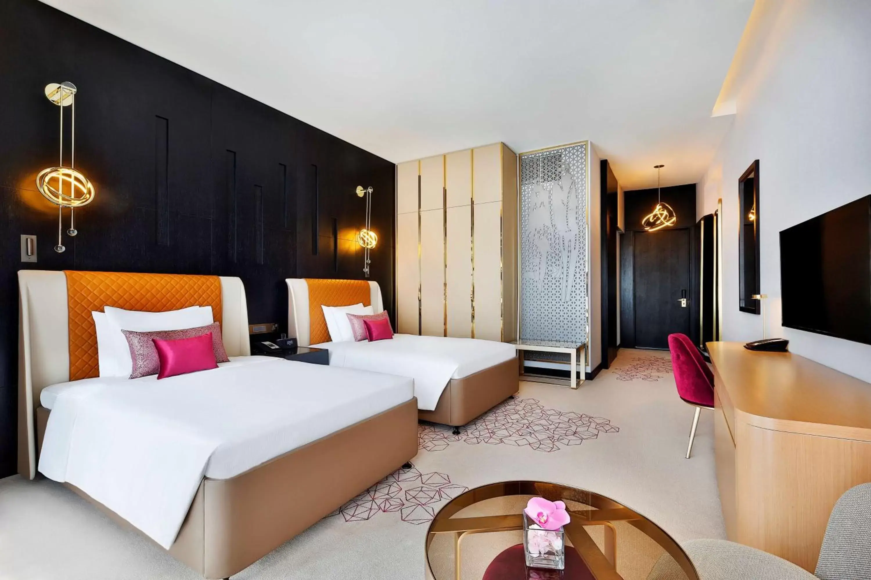 Bed in AlRayyan Hotel Doha, Curio Collection by Hilton