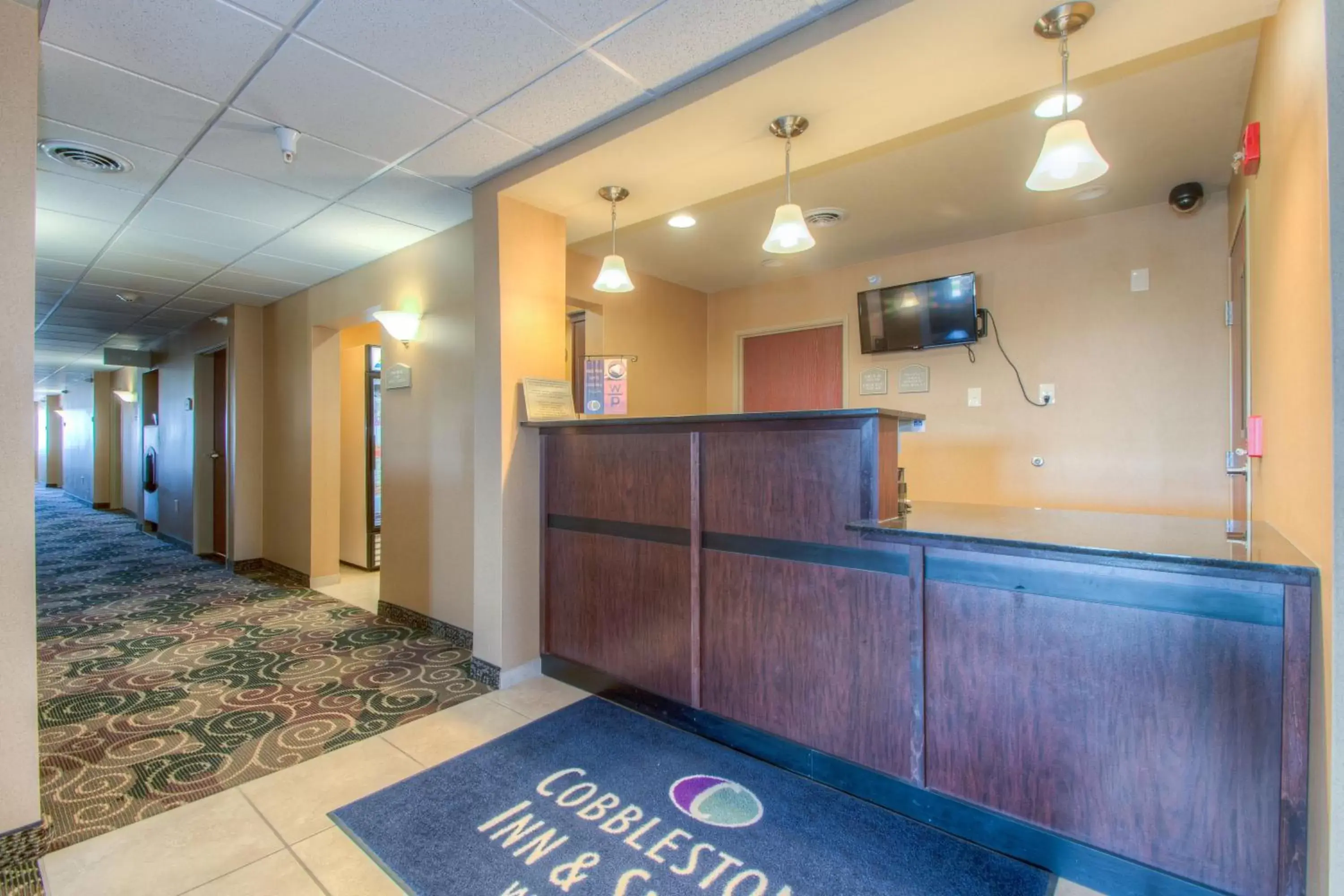 Lobby or reception in Cobblestone Inn & Suites - Wray