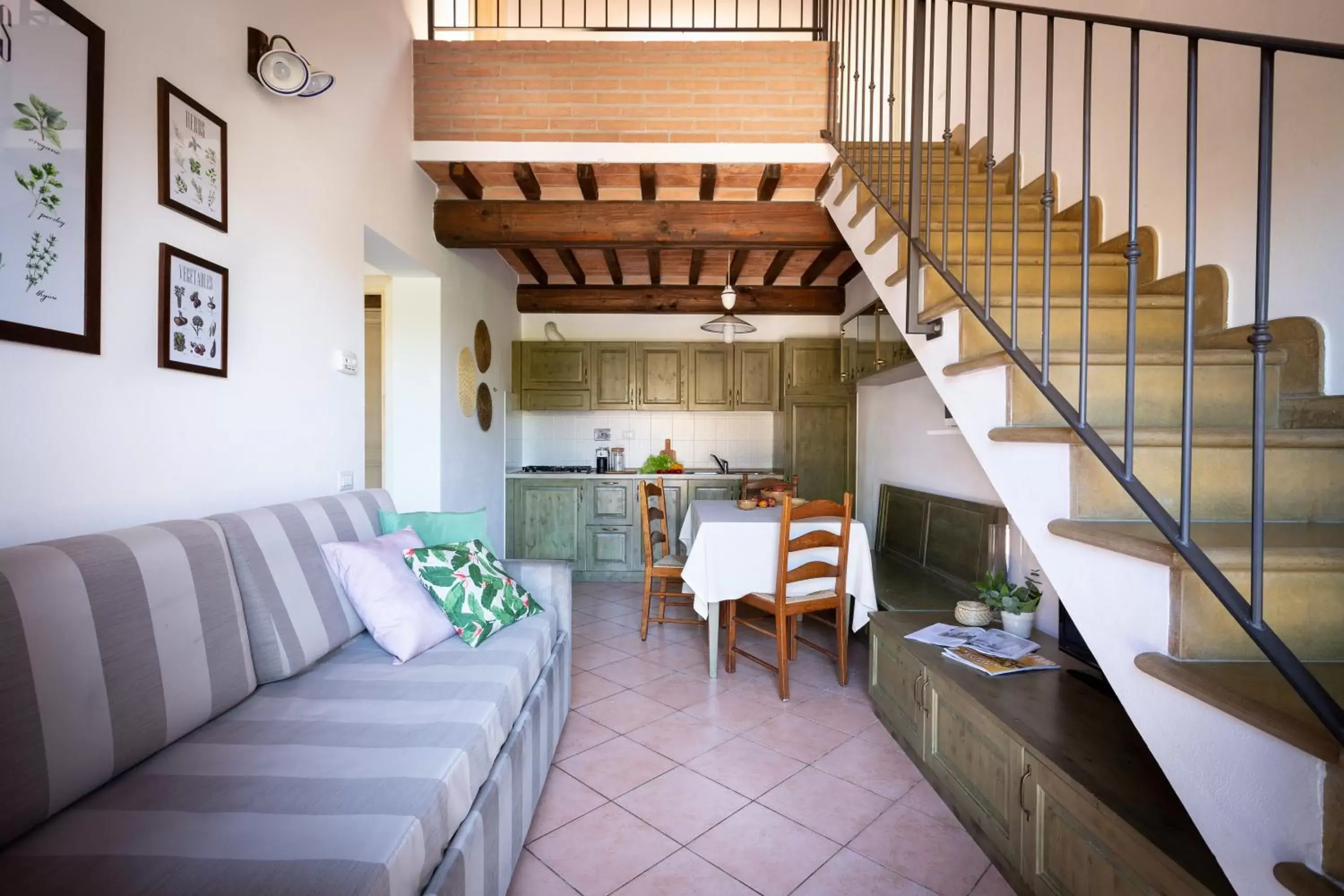 Living room, Seating Area in Borgo Verde