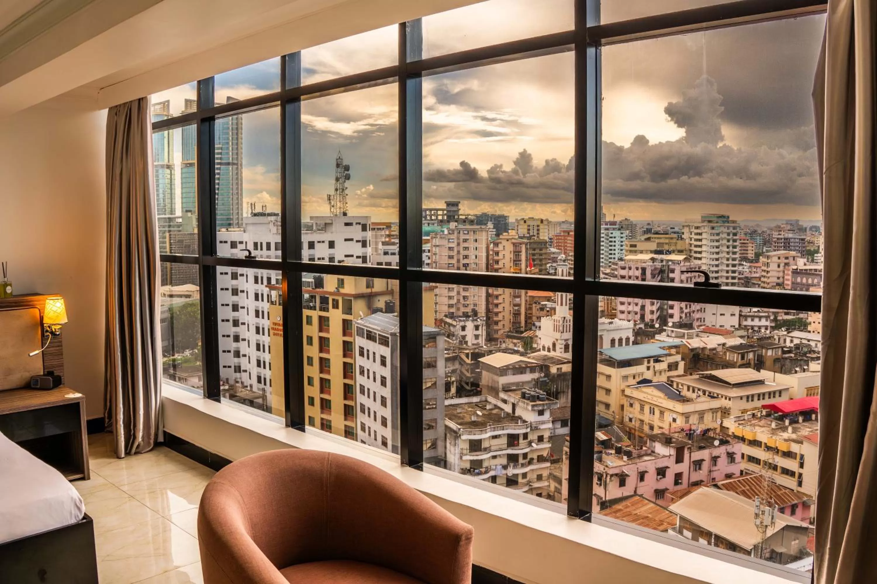 Seating area in Golden Tulip Dar Es Salaam City Center Hotel