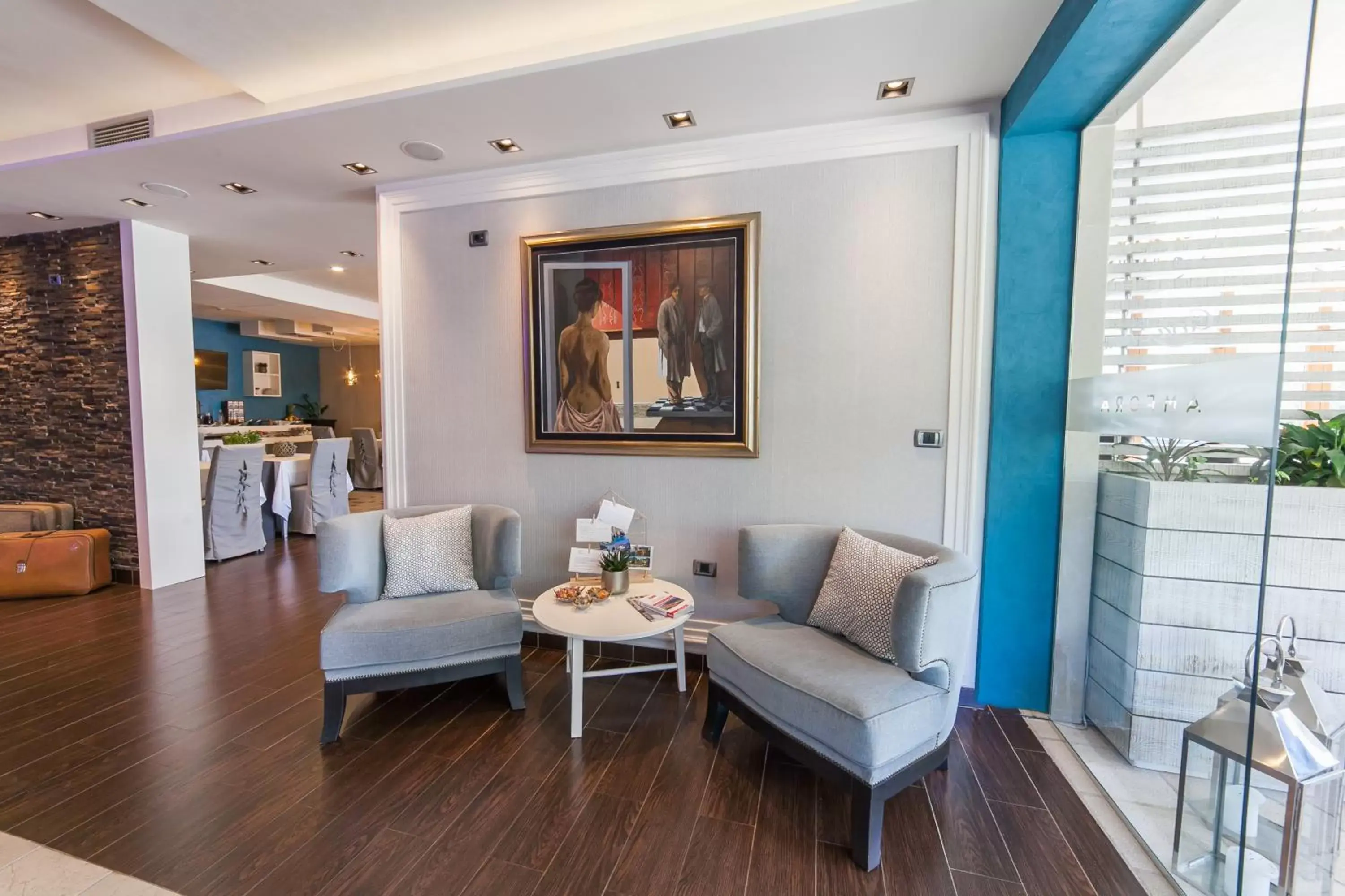 Lobby or reception, Seating Area in Hotel Casa del Mare - Amfora