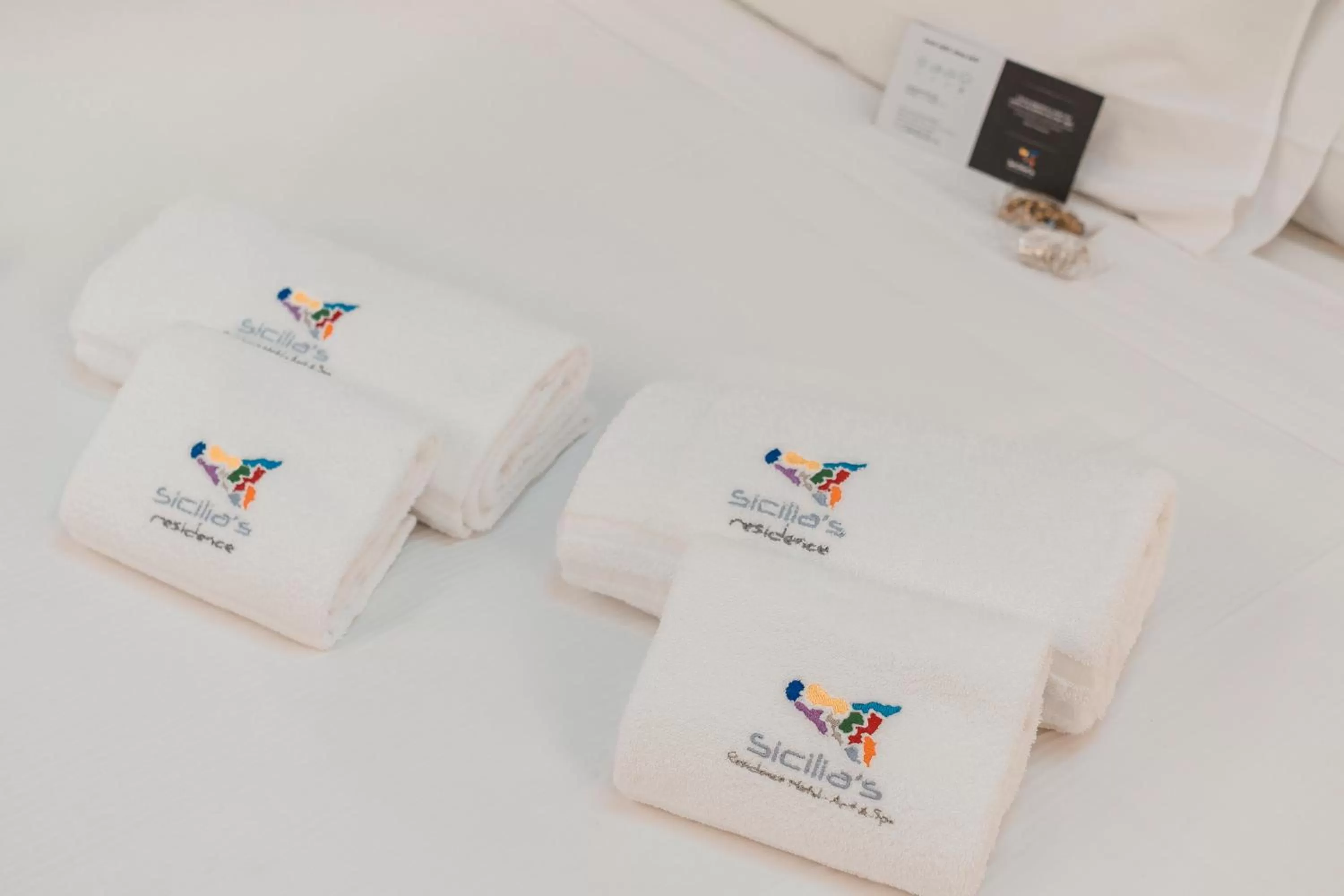 Bed in Sicilia's Art Hotel & Spa