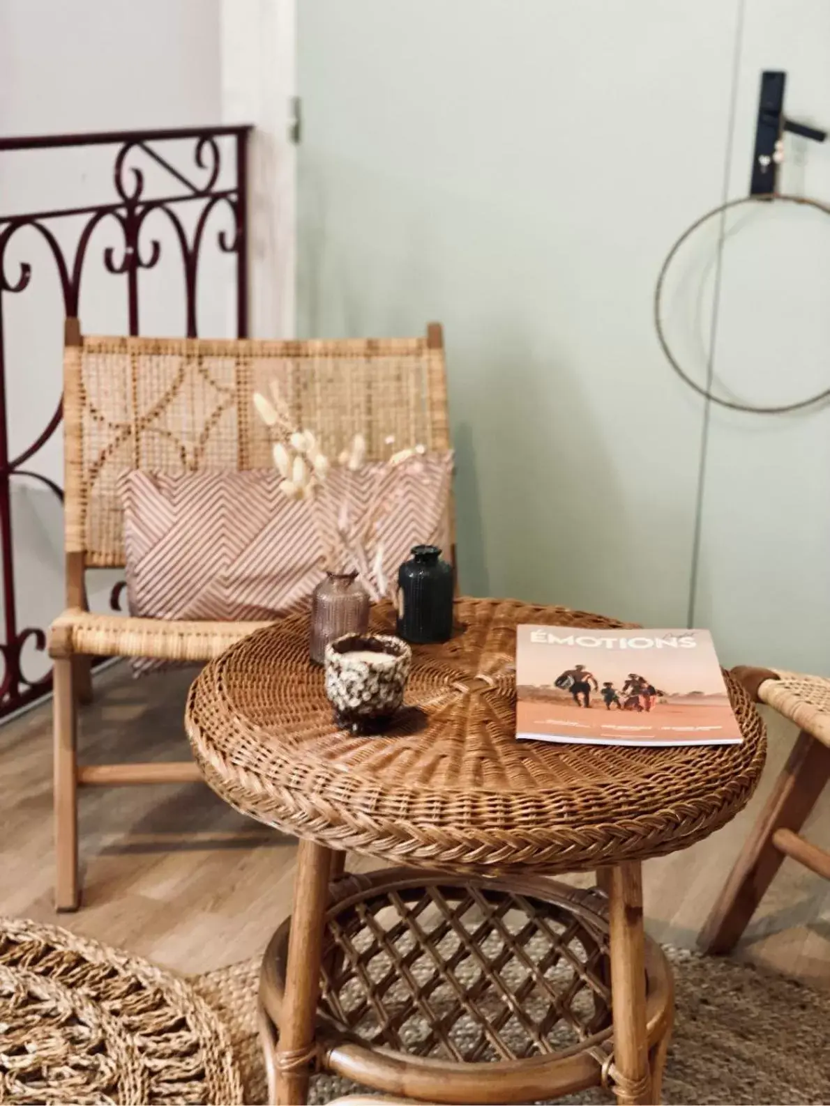 Decorative detail, Seating Area in Hotel Bistrot FINE