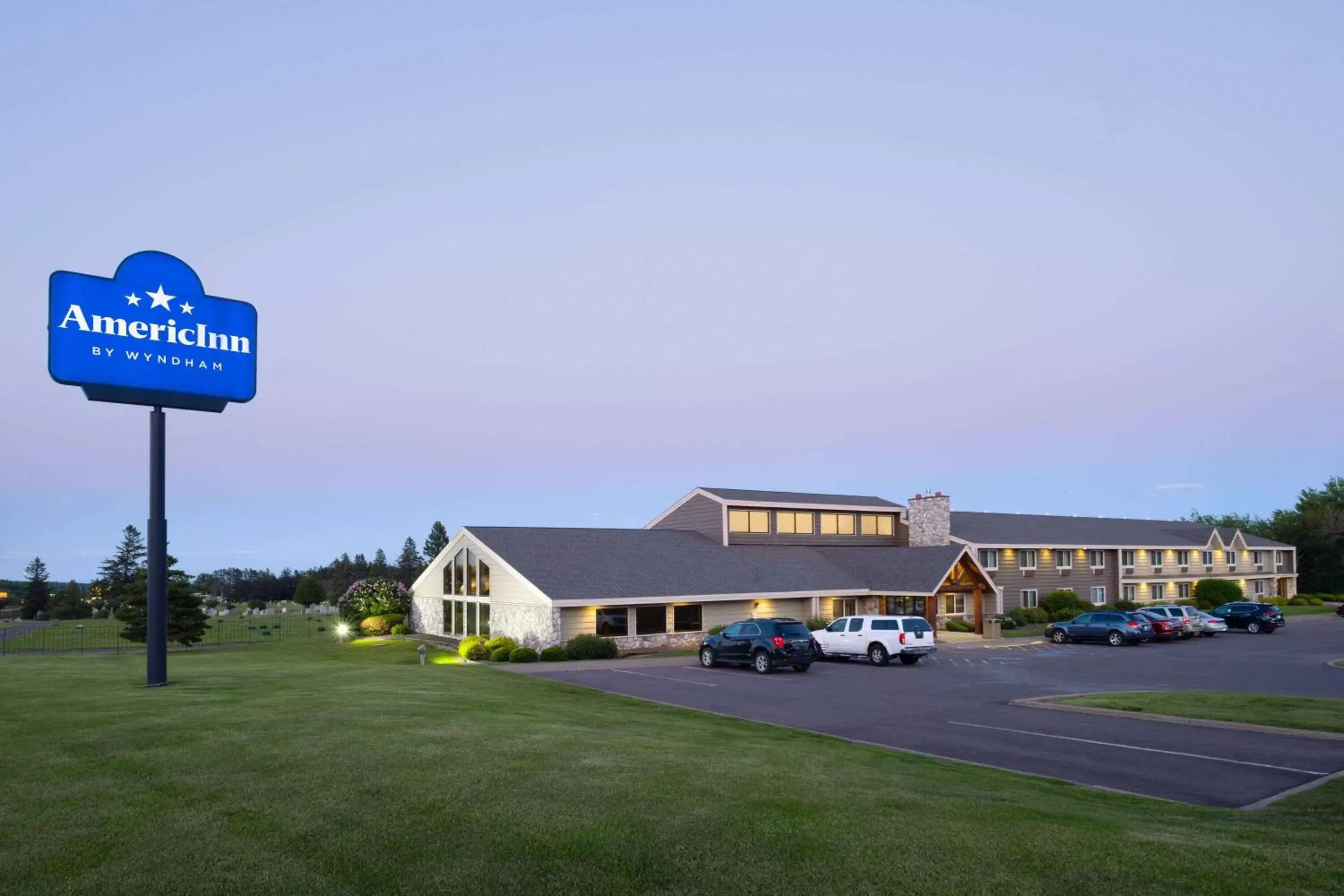 Property Building in AmericInn by Wyndham Two Harbors Near Lake Superior