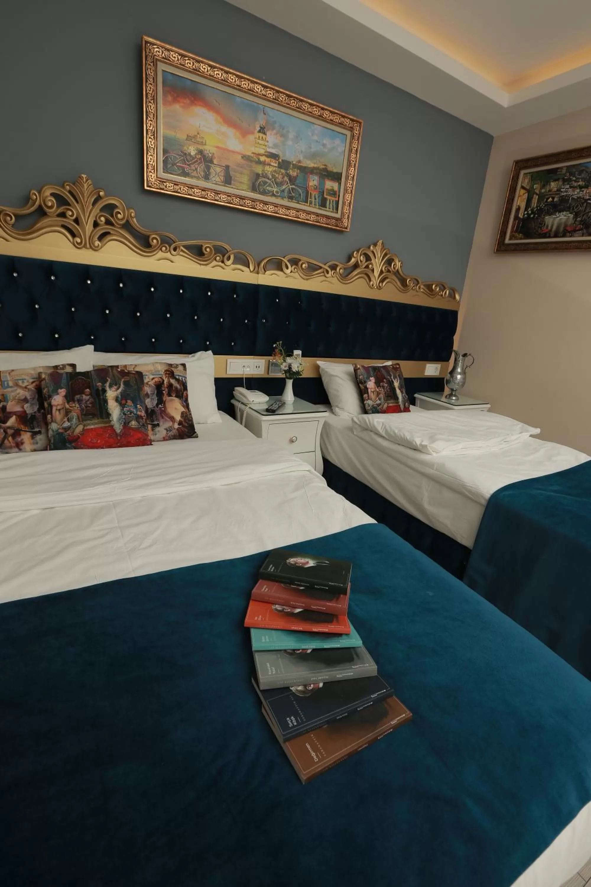 Bed in Constantinopolis Hotel