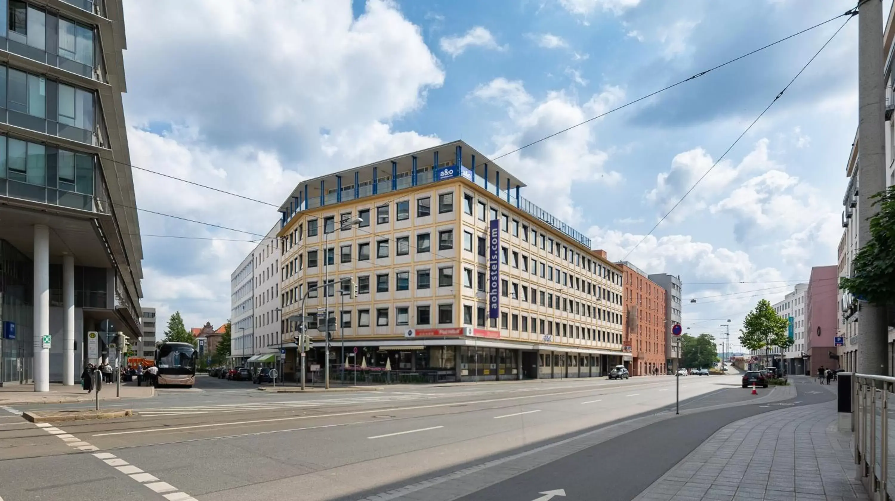 Property building in a&o Nürnberg Hauptbahnhof