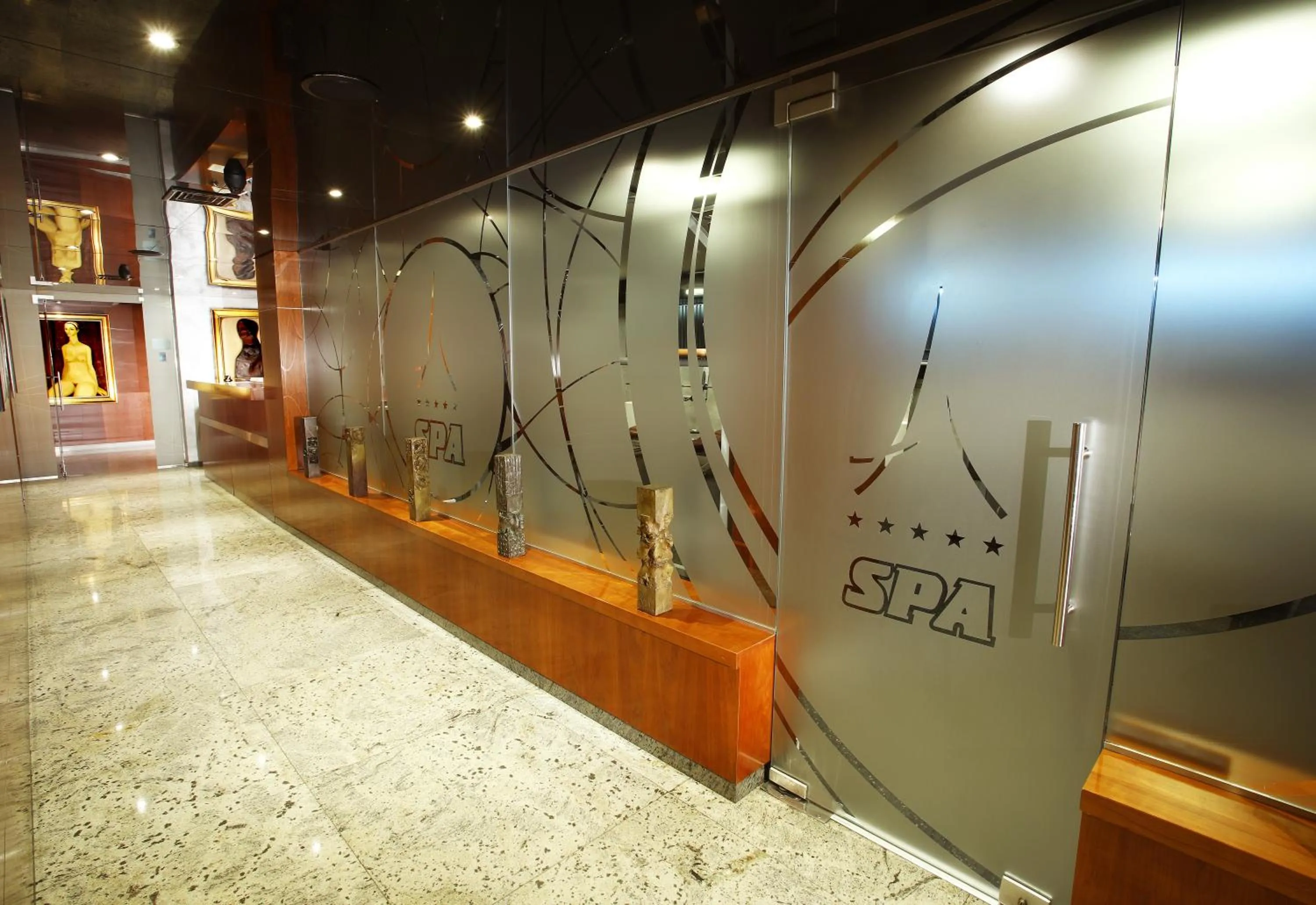 Fitness centre/facilities in Hotel Anel