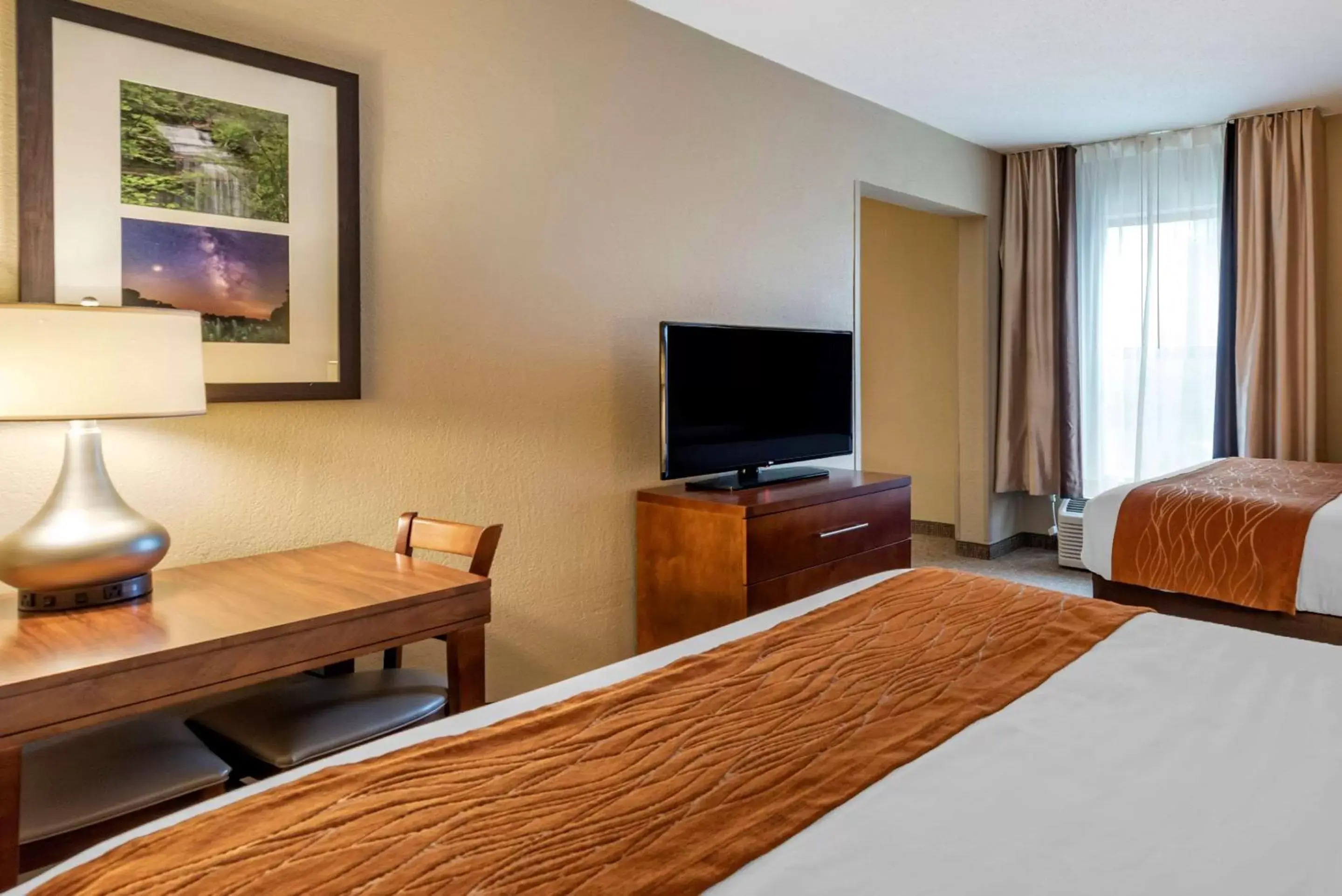 Photo of the whole room, TV/Entertainment Center in Comfort Inn Madison