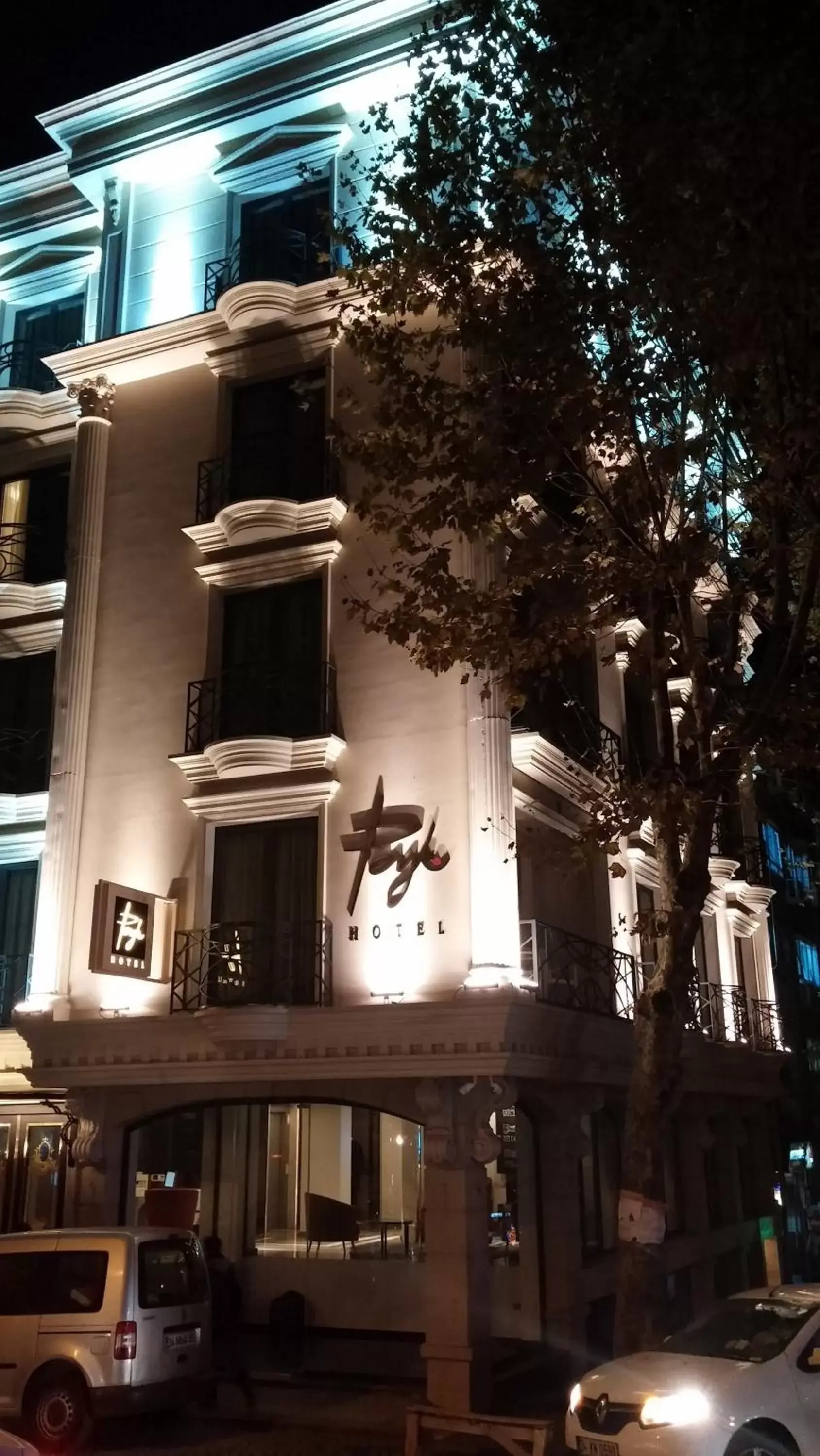 Night, Property Building in Peyk Hotel