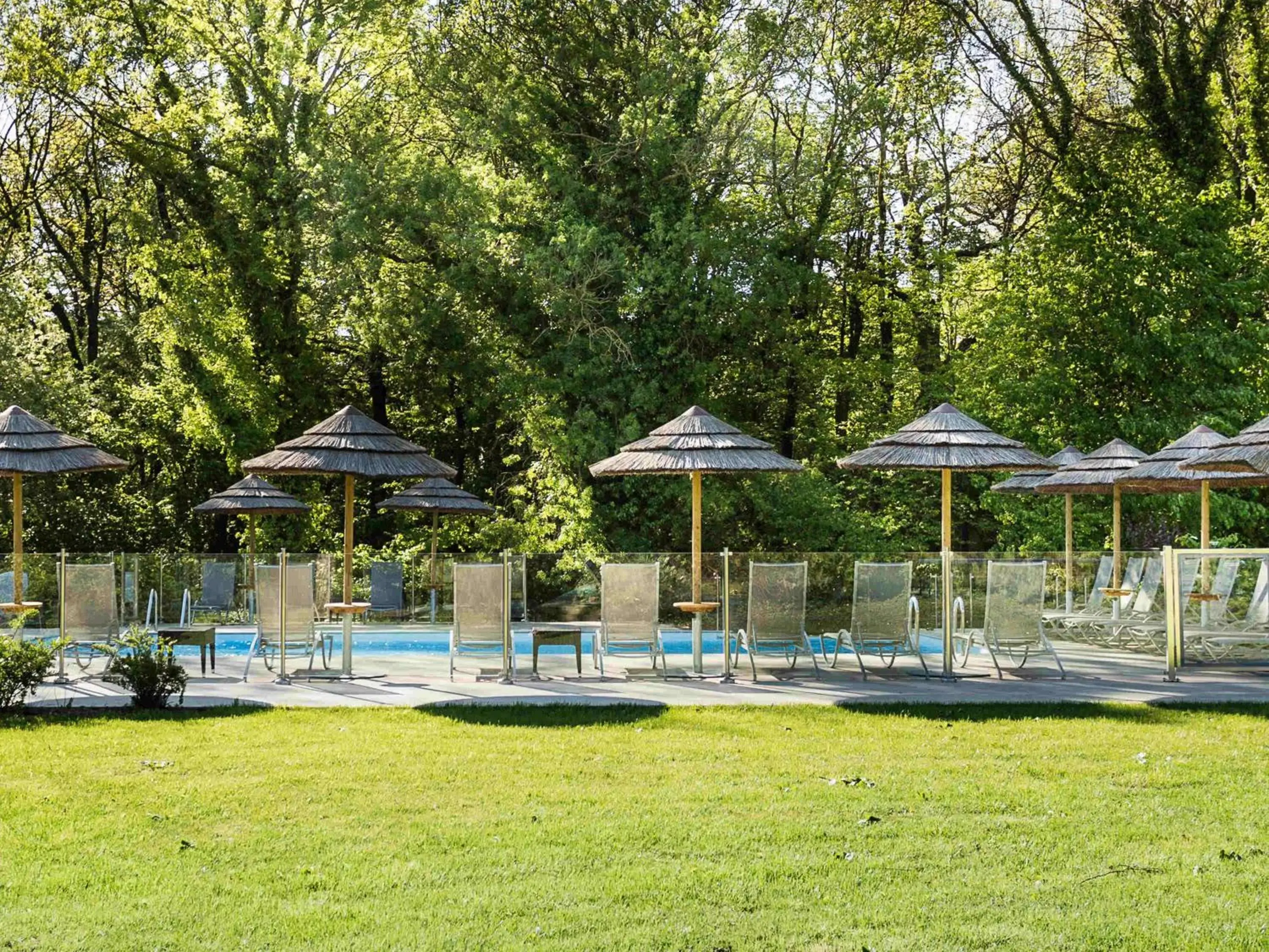 Pool view, Swimming Pool in Novotel Valence Sud