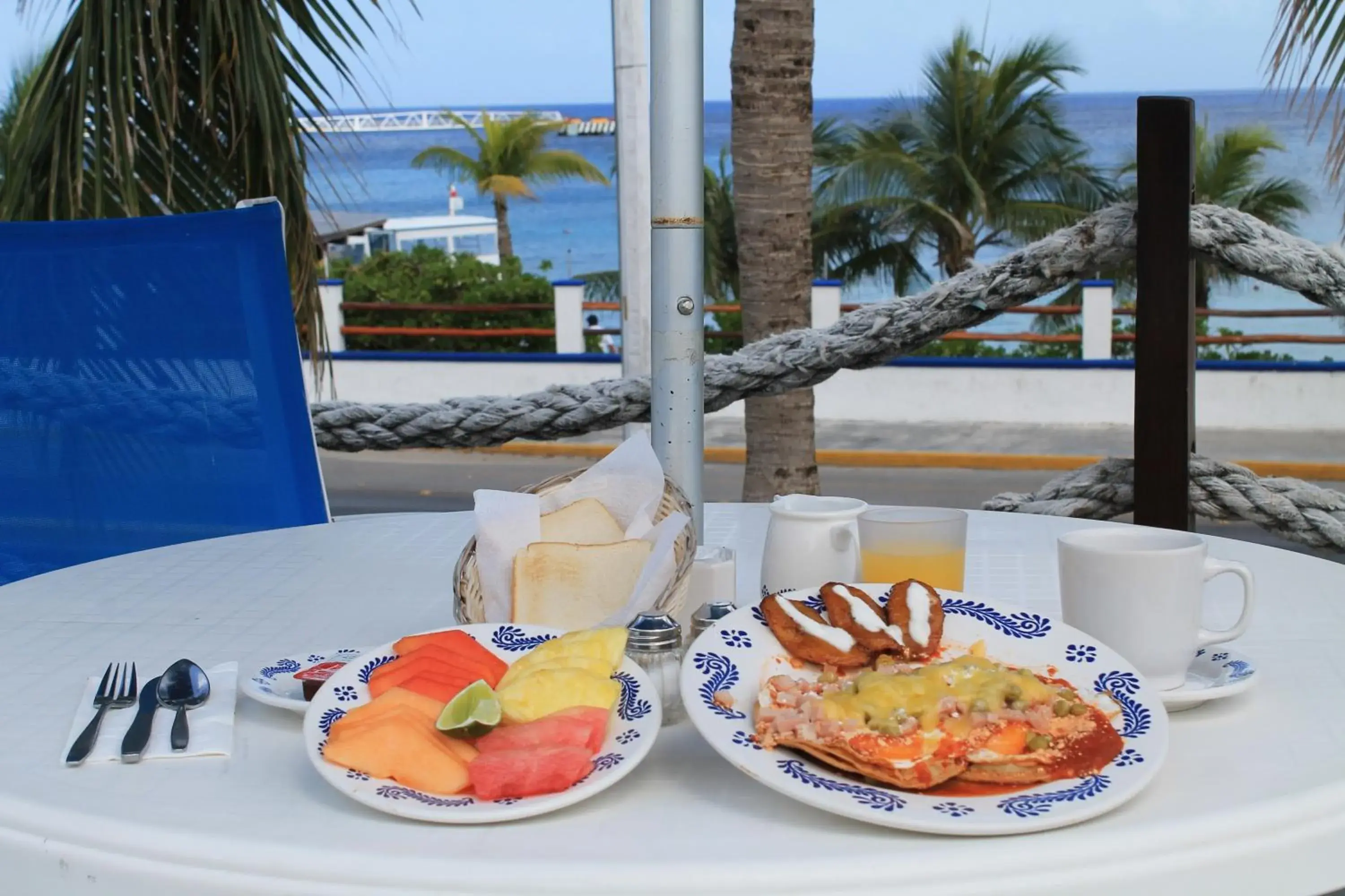 Breakfast in Casa del Mar Cozumel Hotel & Dive Resort