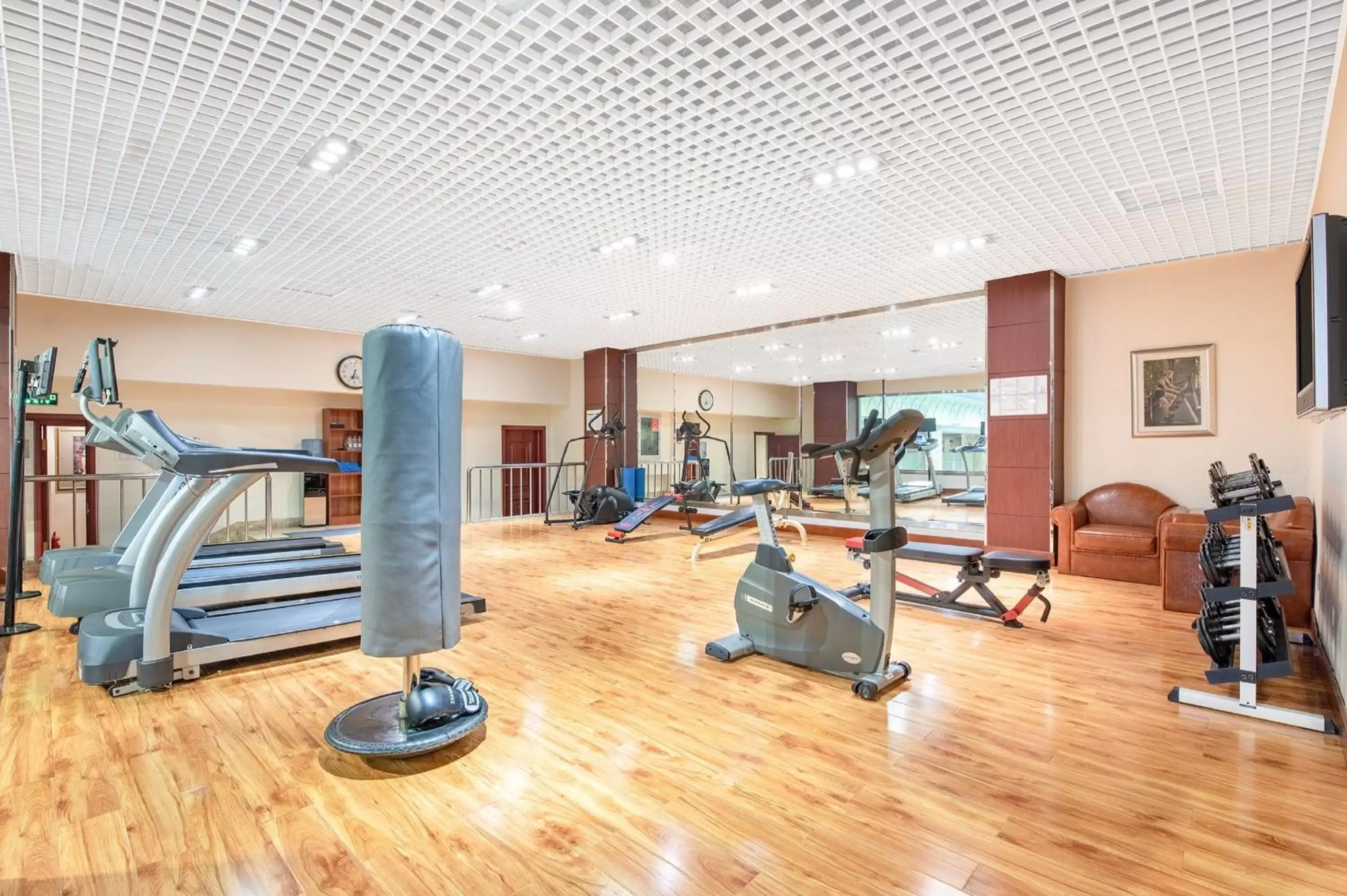 Fitness centre/facilities, Fitness Center/Facilities in Holiday Inn Beijing Chang An West, an IHG Hotel