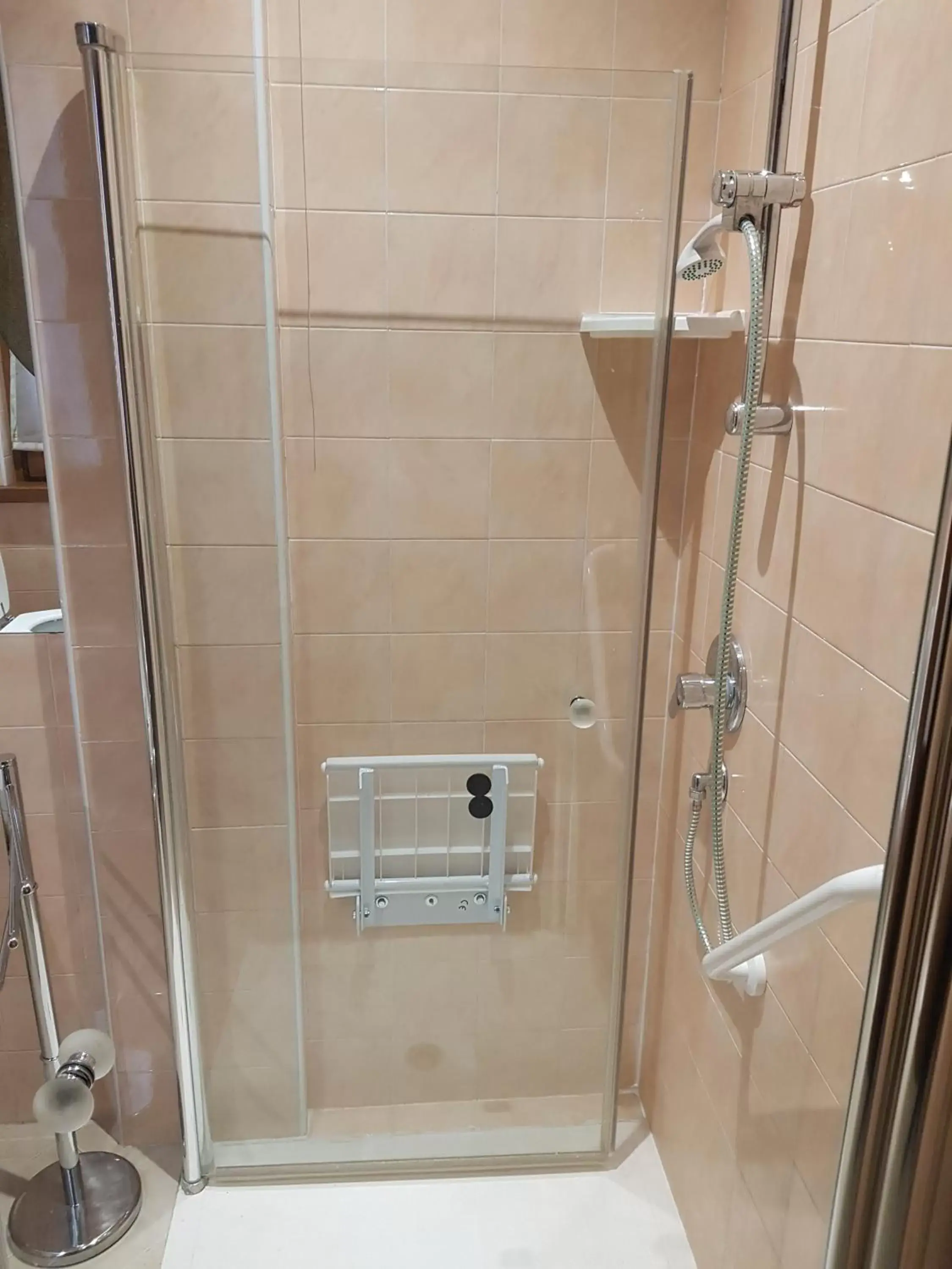 Shower, Bathroom in Hotel Daisy