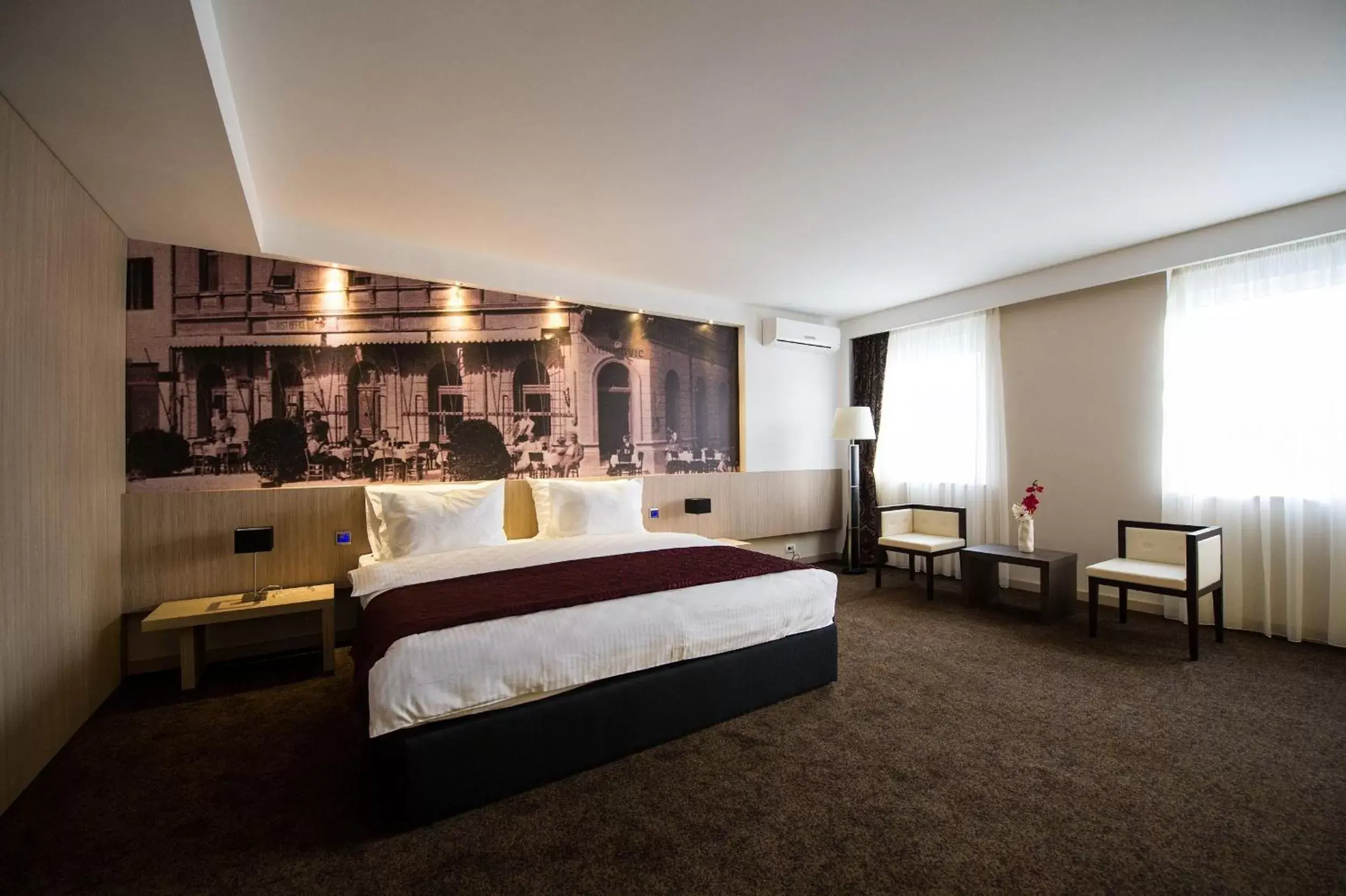 Bed in City Hotel Mostar