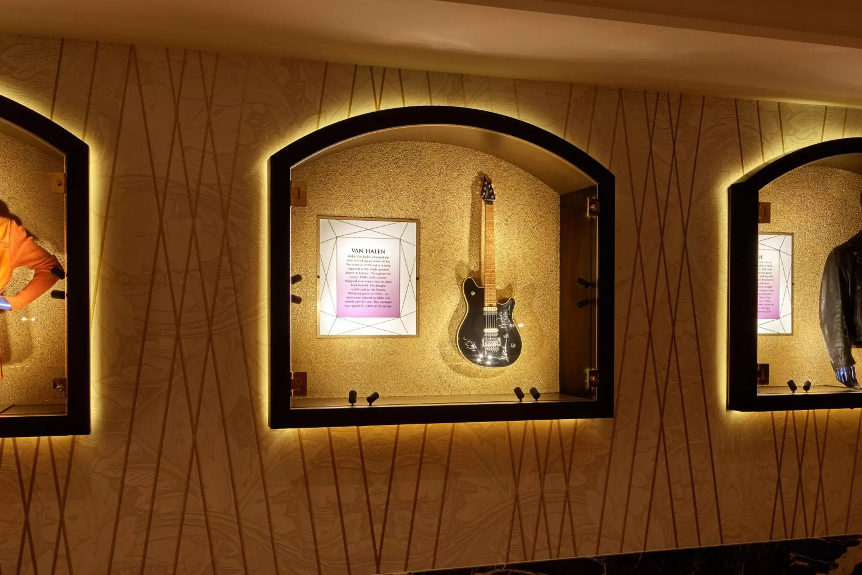 Decorative detail in Hard Rock Hotel Amsterdam American