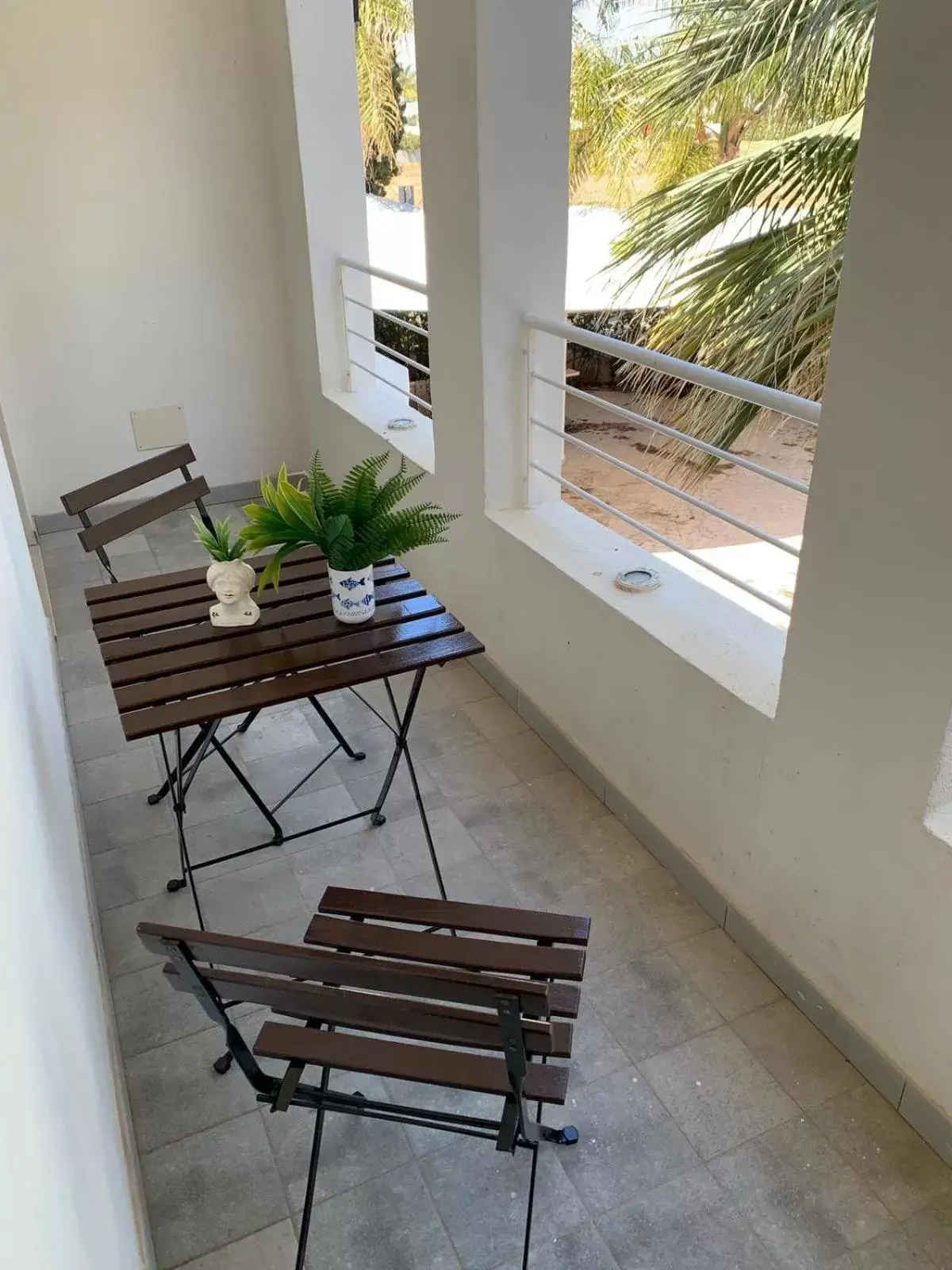 View (from property/room), Balcony/Terrace in B&B Giostemar - Playa Grande