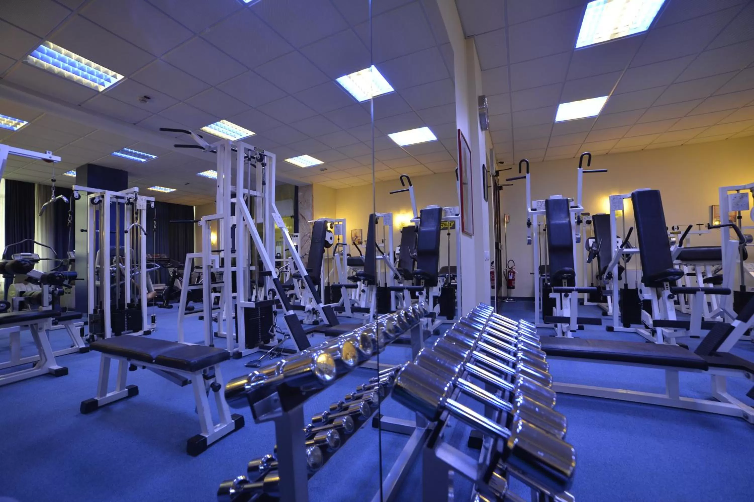 Fitness centre/facilities in Best Western Plus Soave Hotel