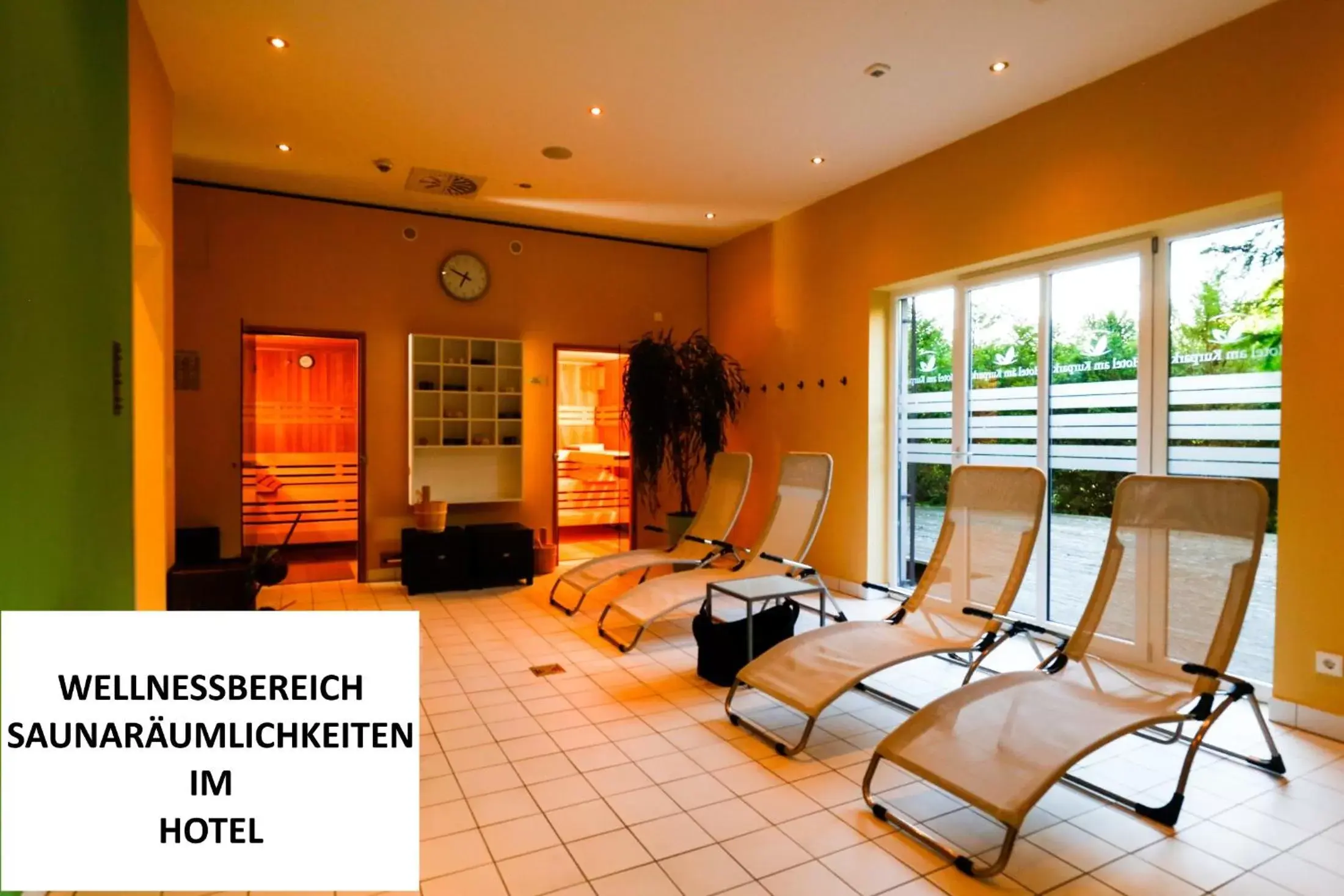 Sauna in Nashira Kurpark Hotel -100 prozent barrierefrei-