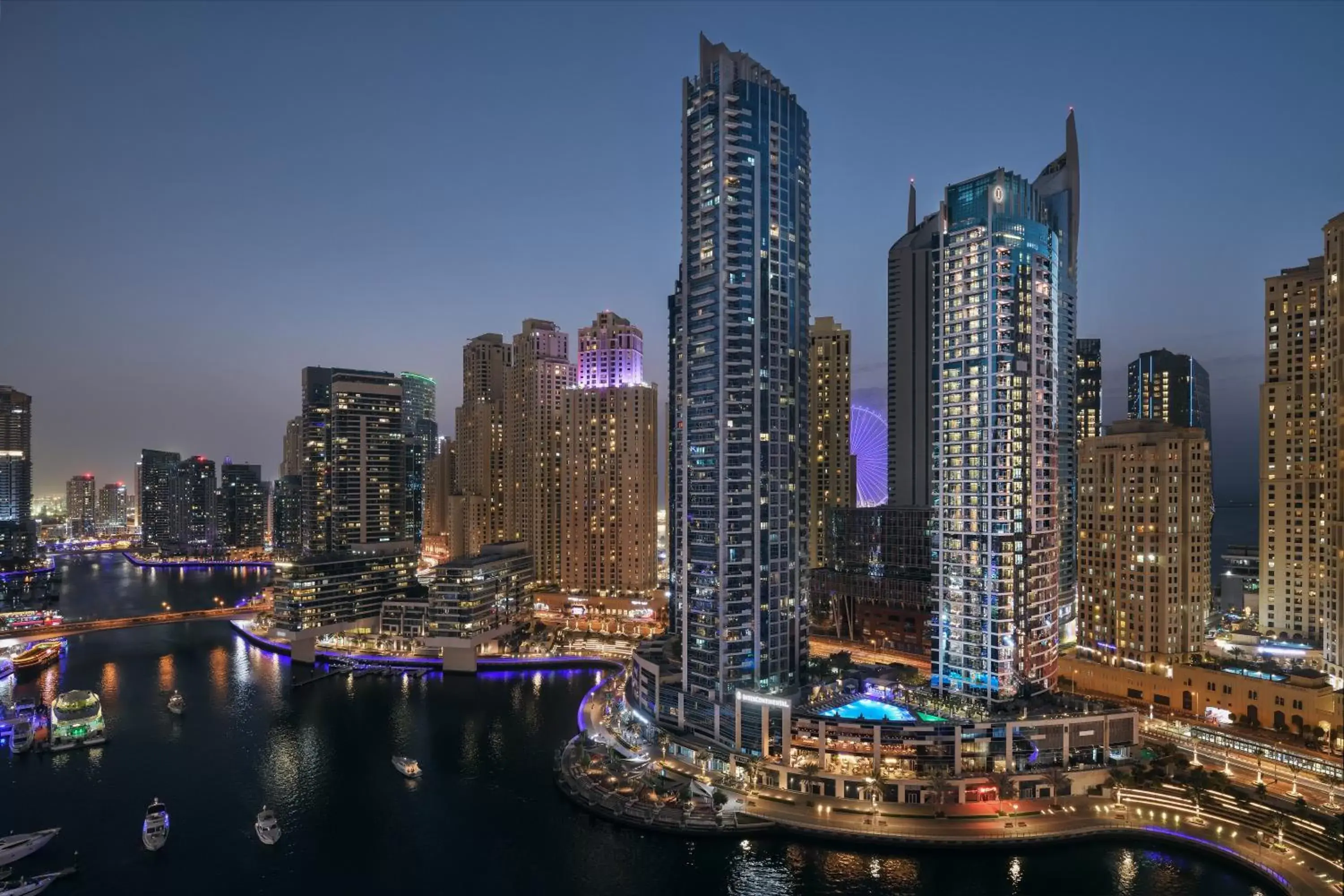 Property building in InterContinental Dubai Marina, an IHG Hotel