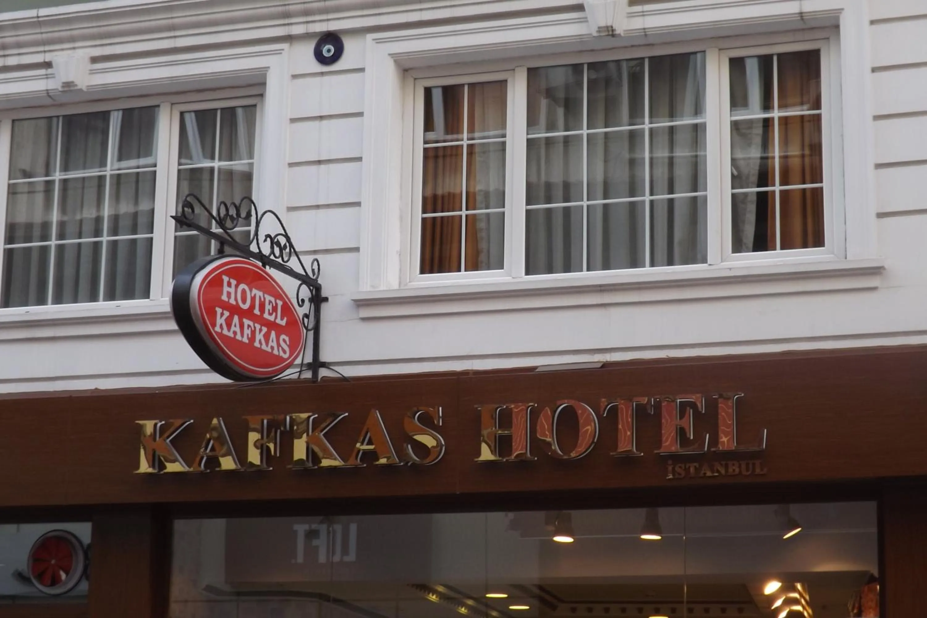 Facade/entrance in Kafkas Hotel Istanbul