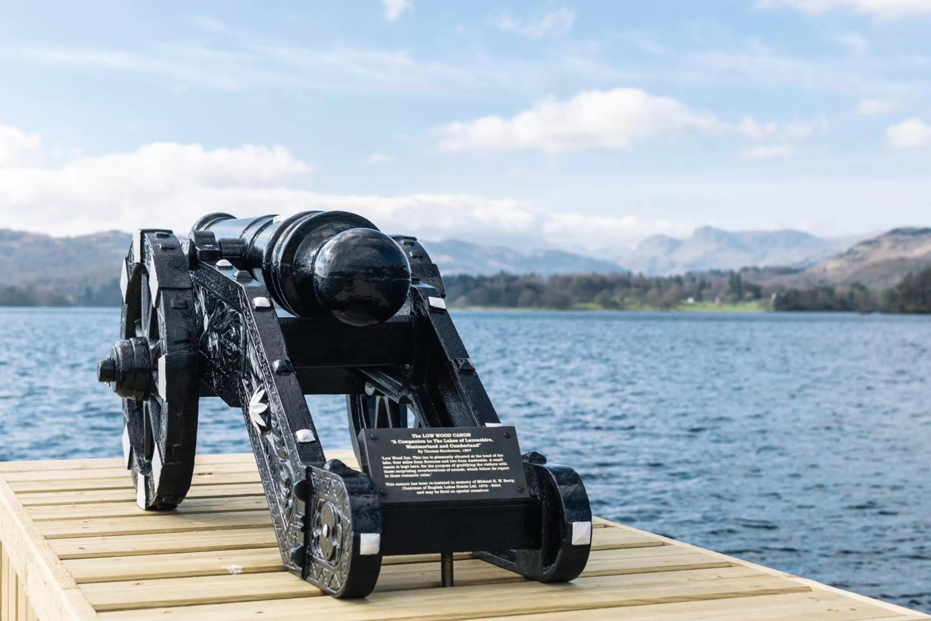 Nearby landmark in Low Wood Bay