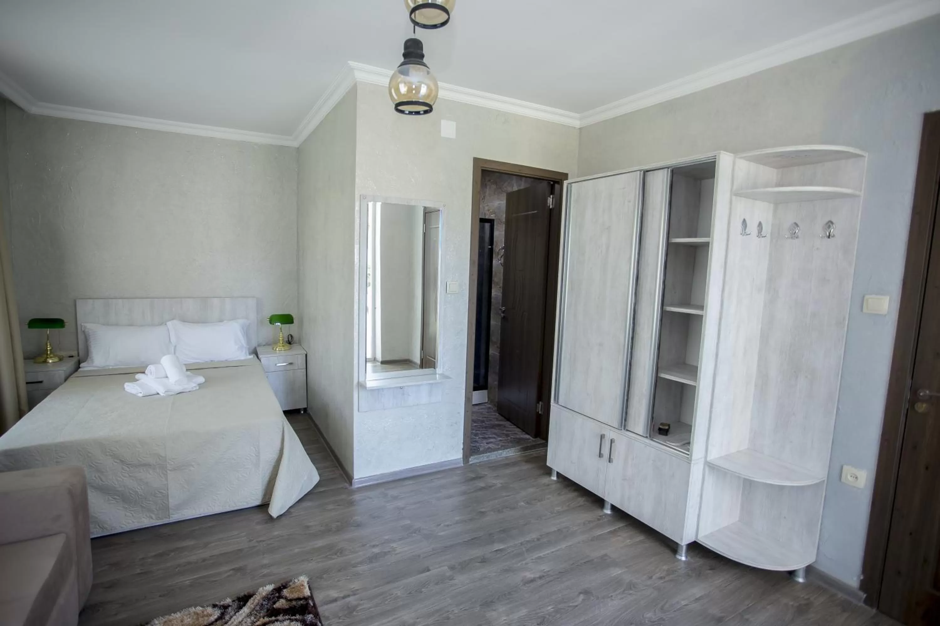 Bed in Hotel Garanti