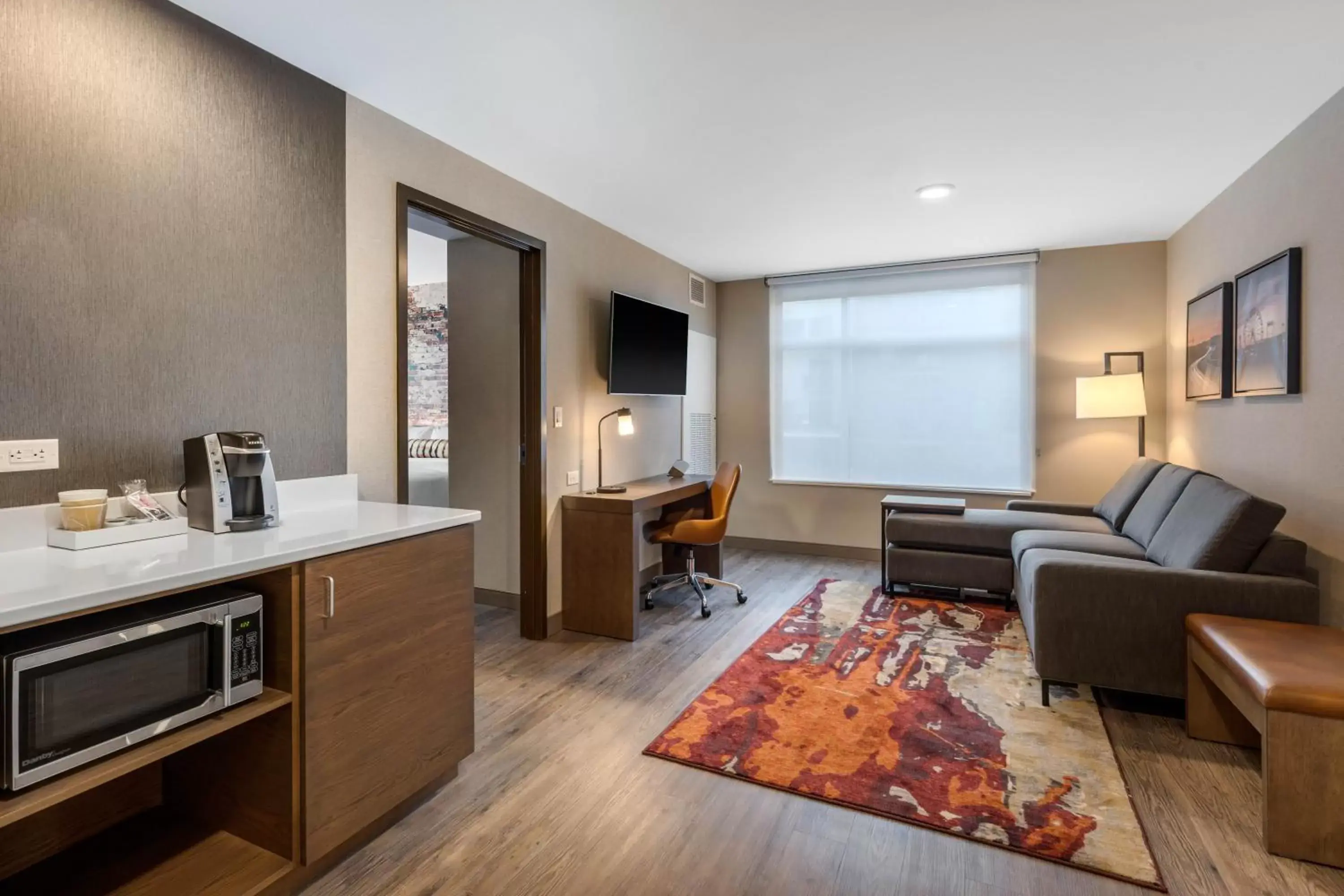 Living room, Seating Area in Cambria Hotel Omaha Downtown