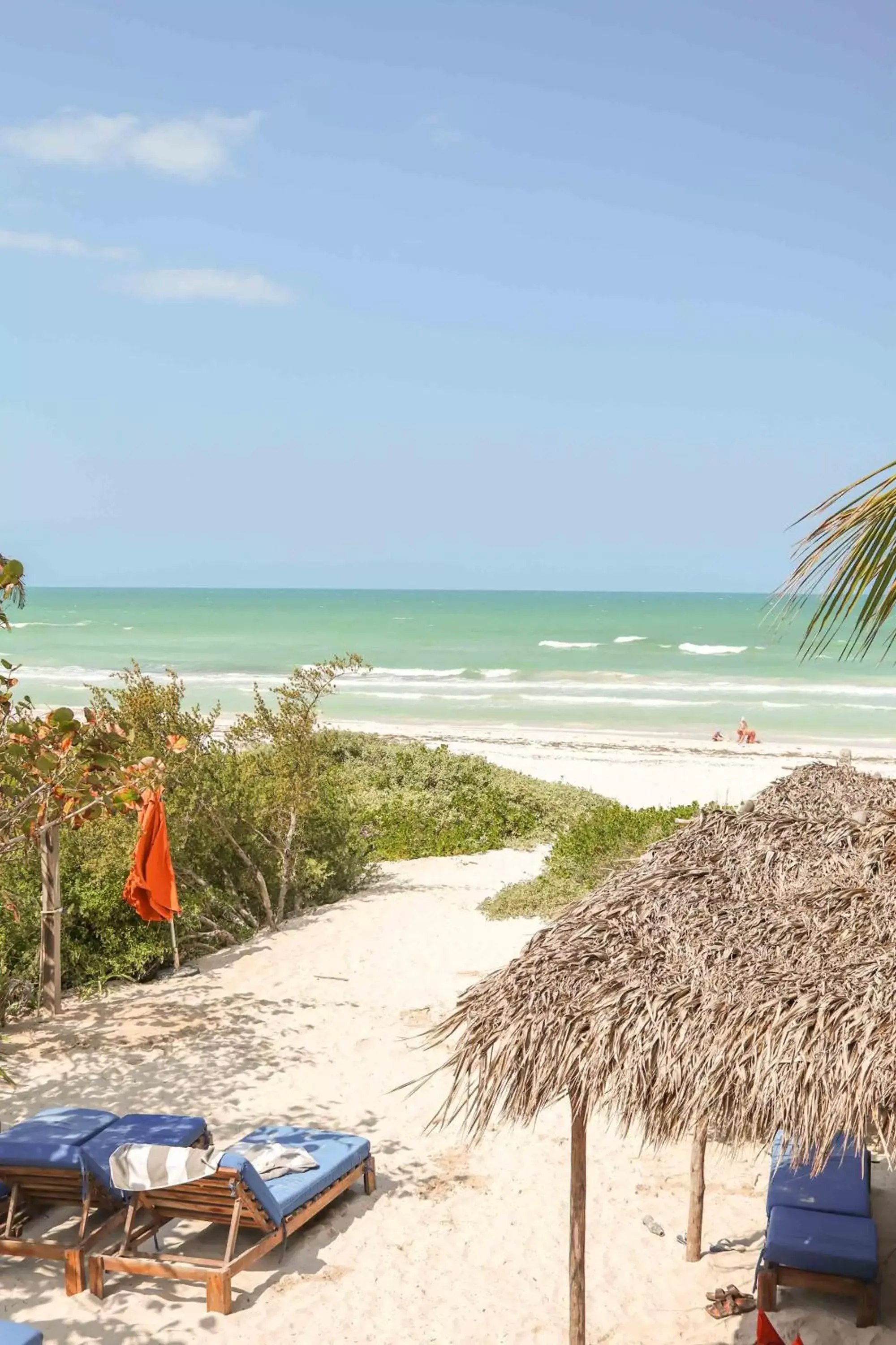 Beach in Casa Mate BeachFront Cabañas El Cuyo