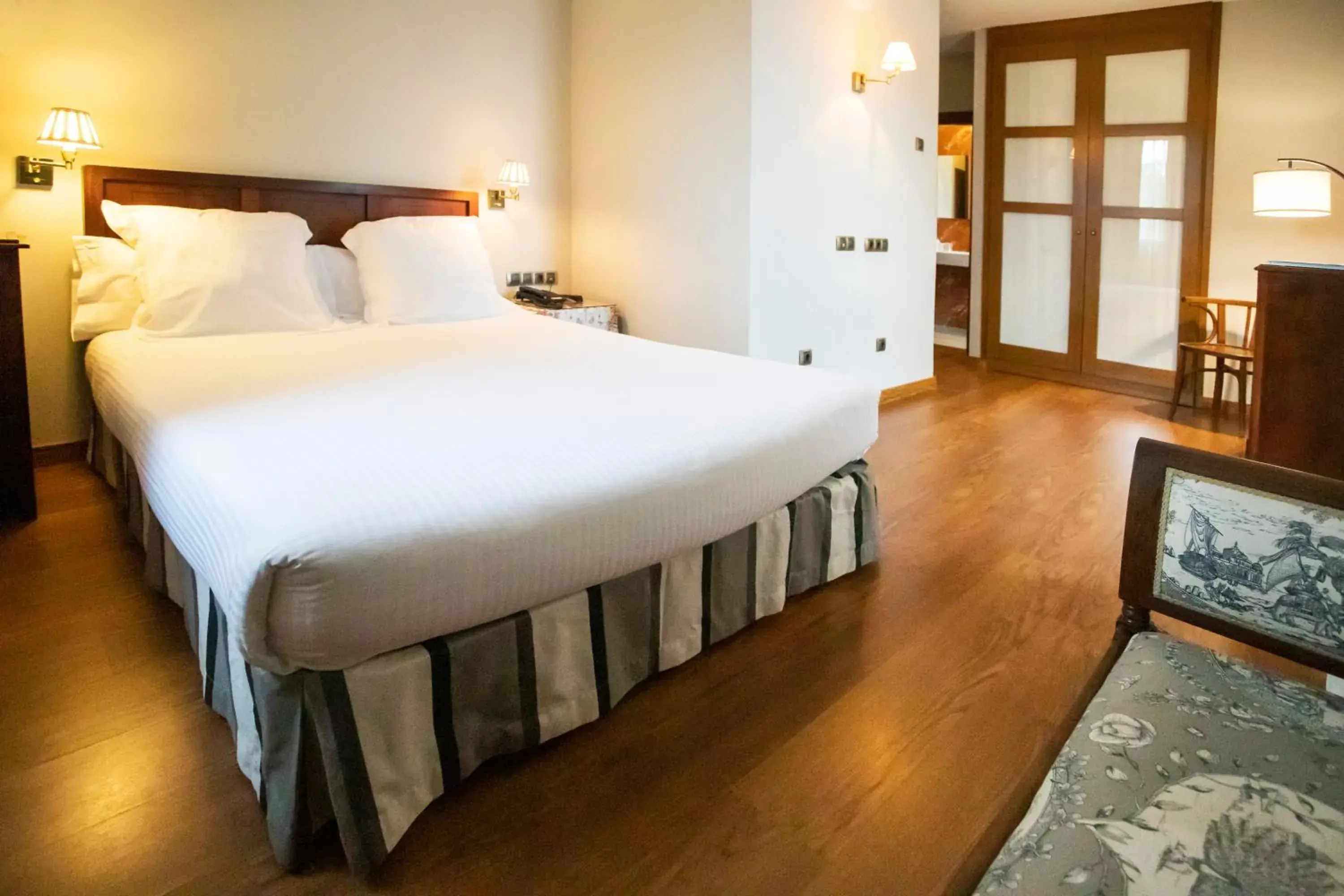 Bed in Hotel Indiana Llanes