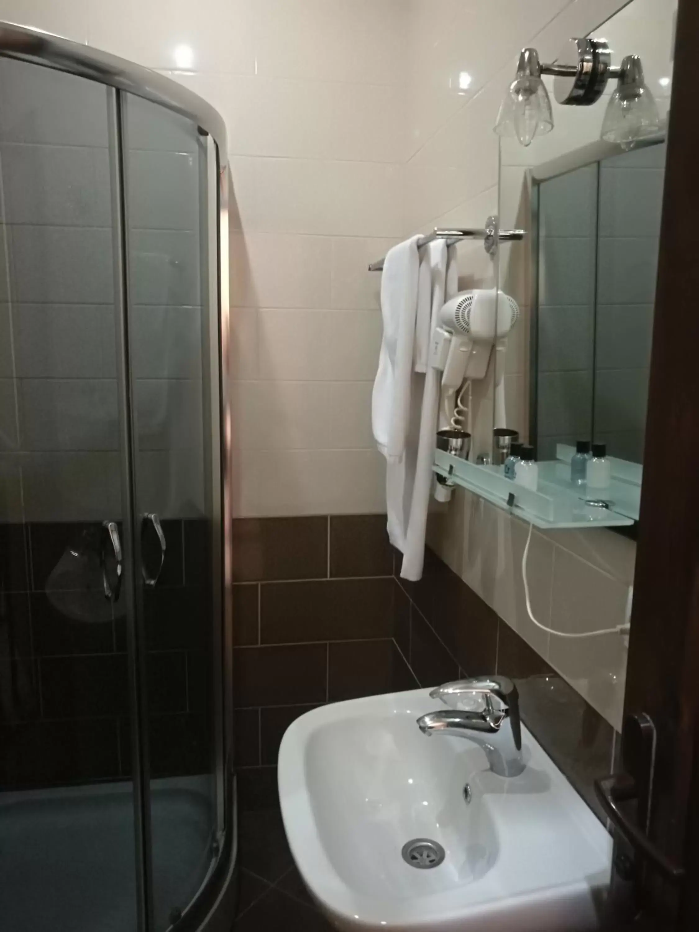 Bathroom in Hotel Diplomat