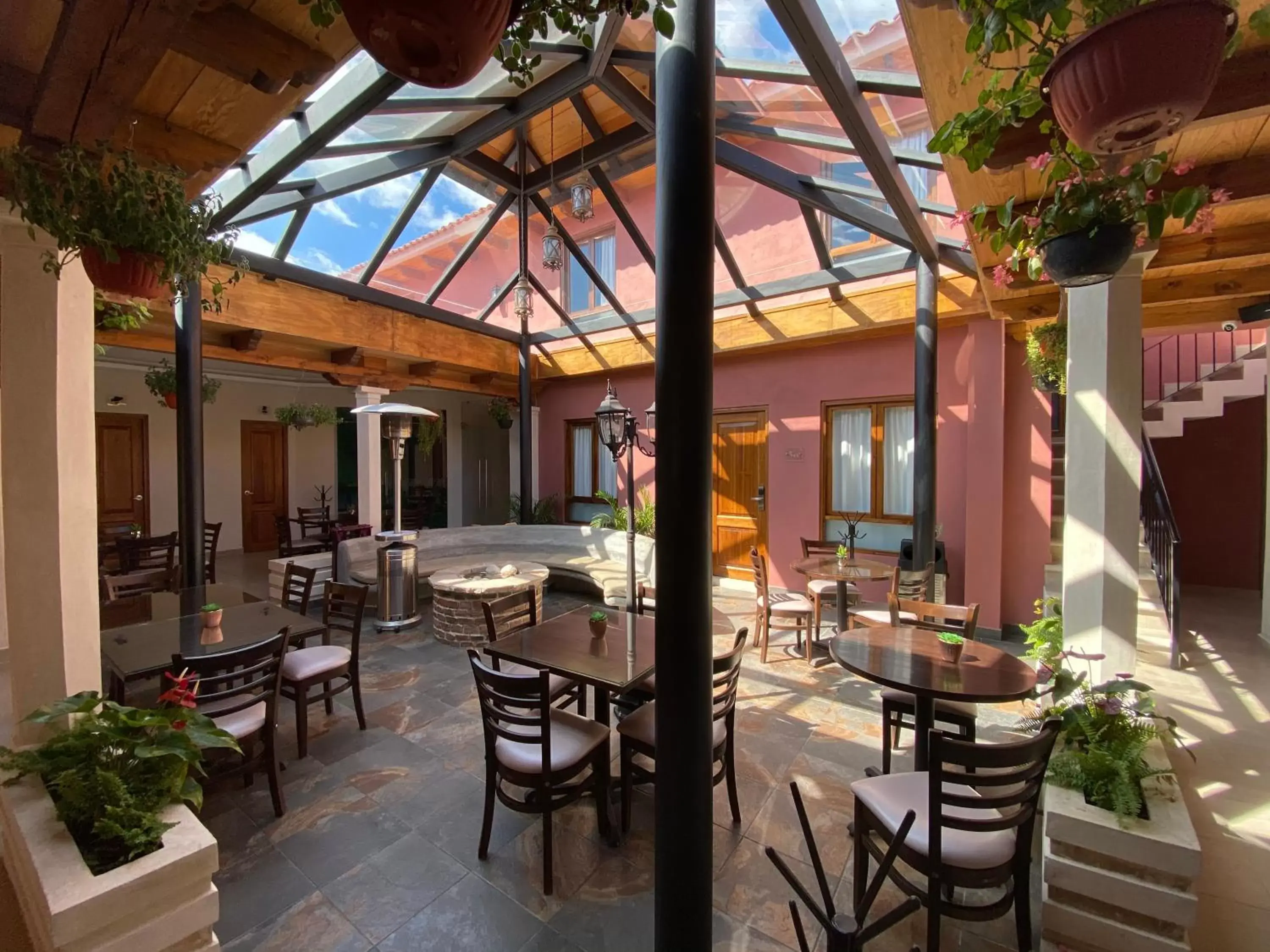 Patio, Restaurant/Places to Eat in Hotel Villa Murano