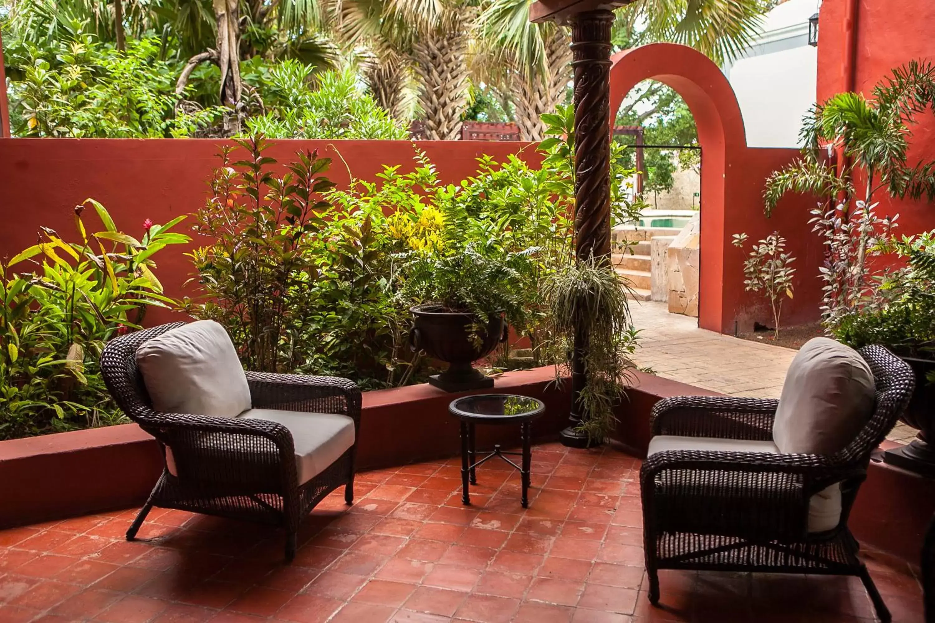 Patio in Hacienda Santa Cruz Merida