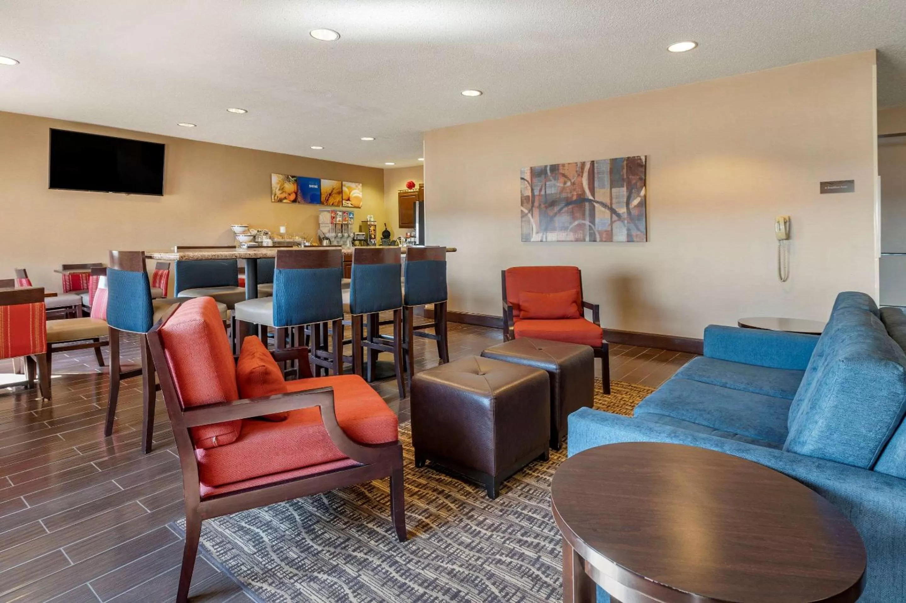 Lobby or reception in Comfort Inn Shelbyville North