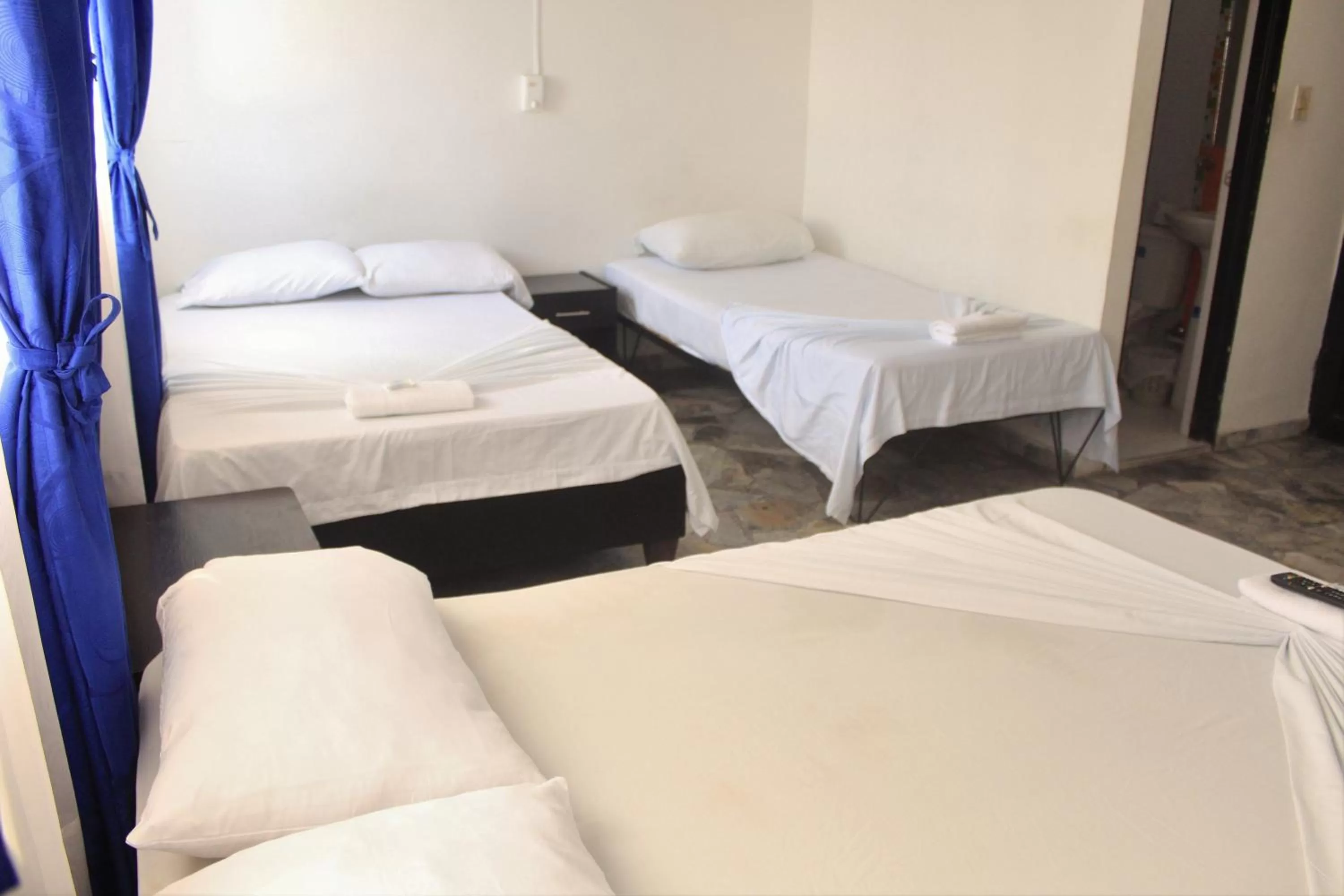 Bed in Hotel San Pedro