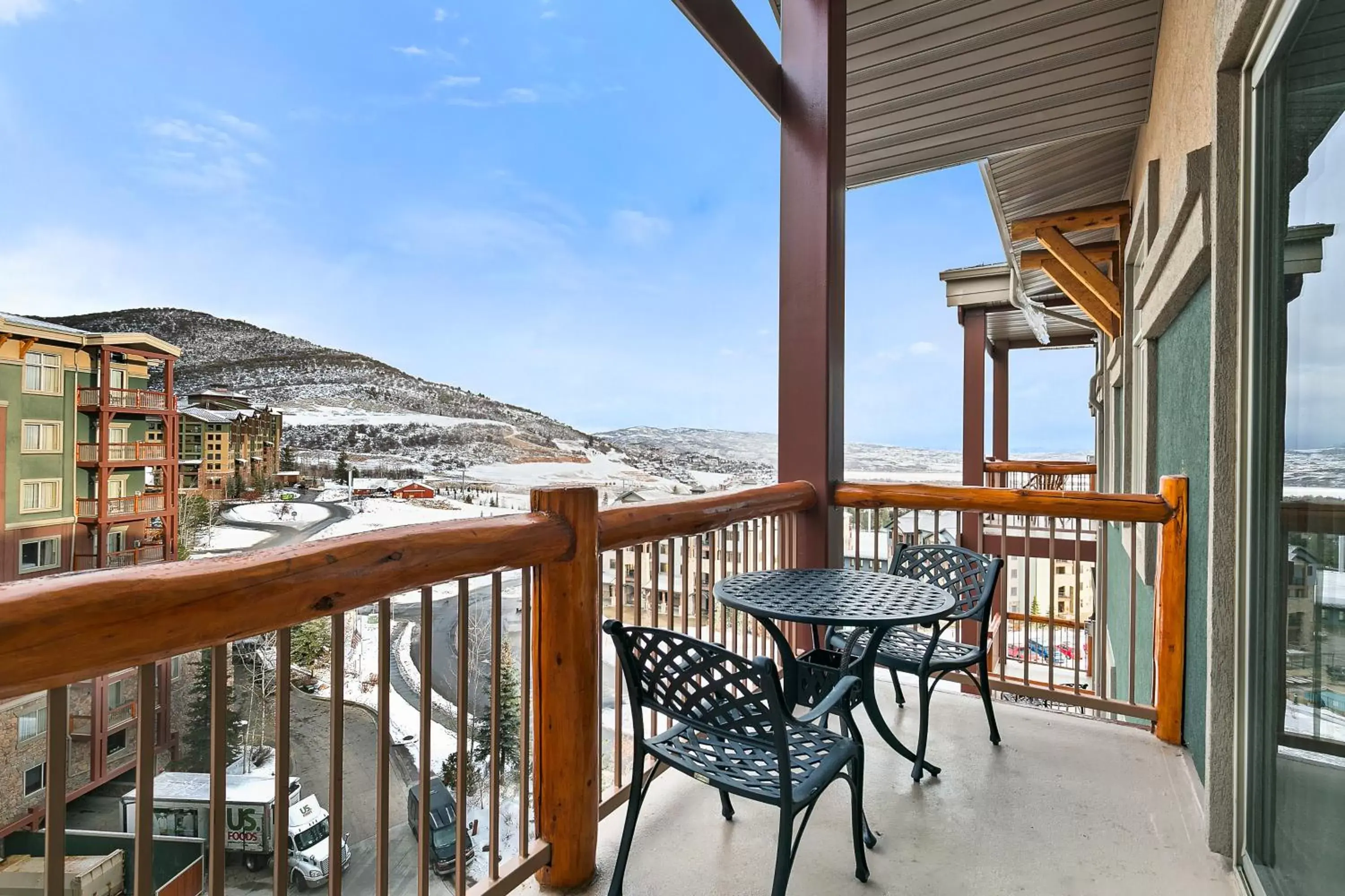 Balcony/Terrace in Condos at Canyons Resort by White Pines