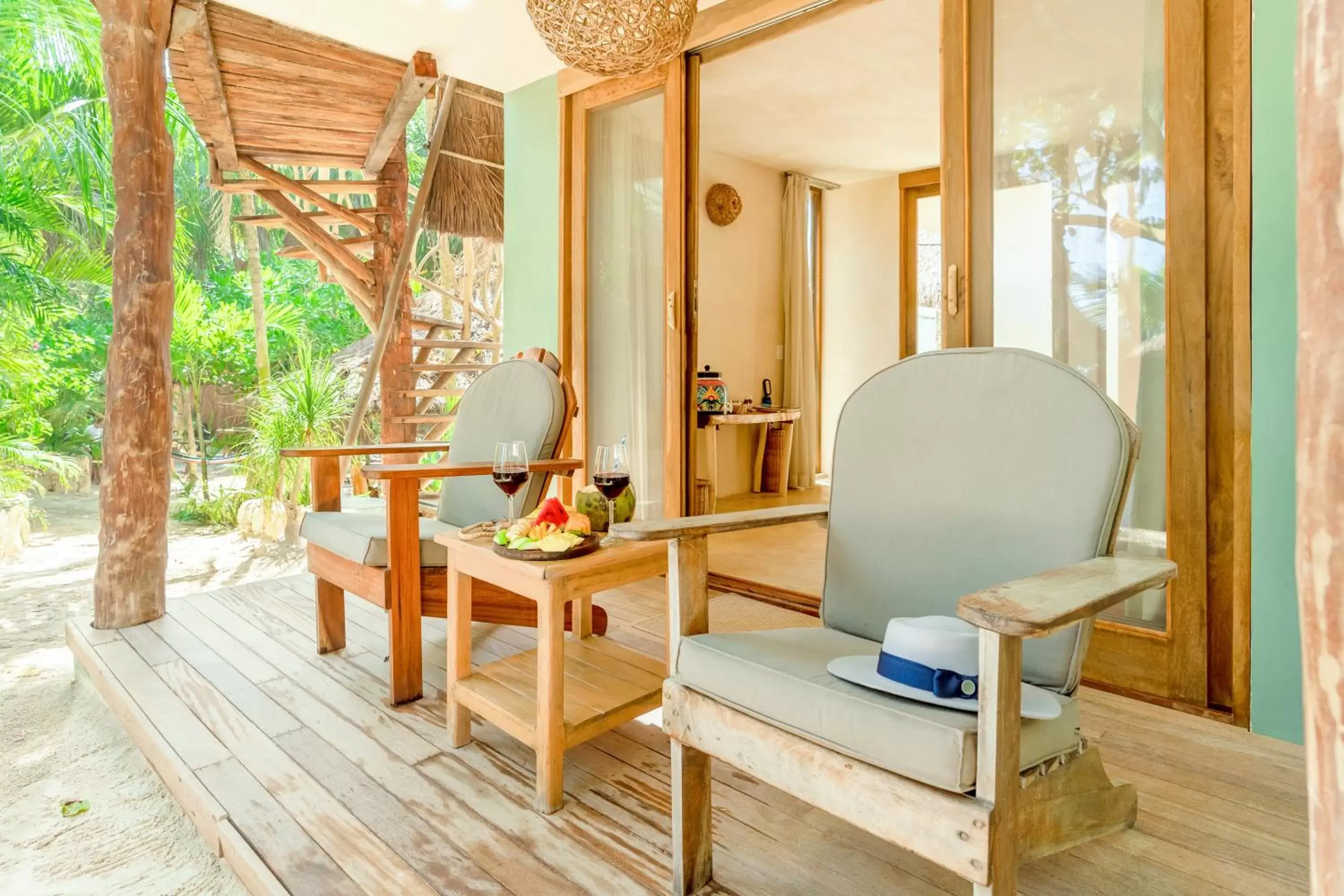 Balcony/Terrace, Seating Area in Ahau Tulum