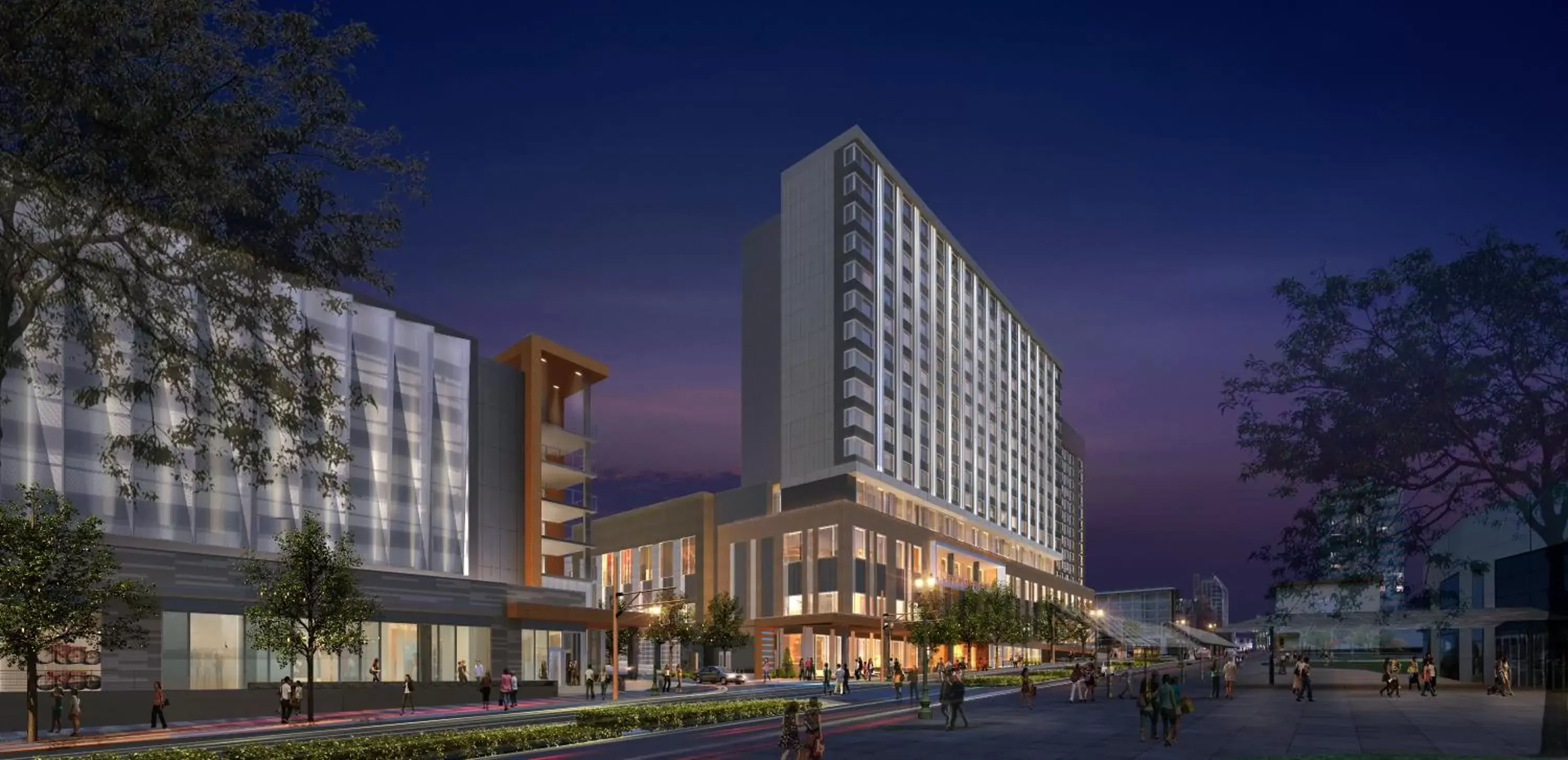 Property building in Hyatt Regency Portland at the Oregon Convention Center Property building in Hyatt Regency Portland at the Oregon Convention Center