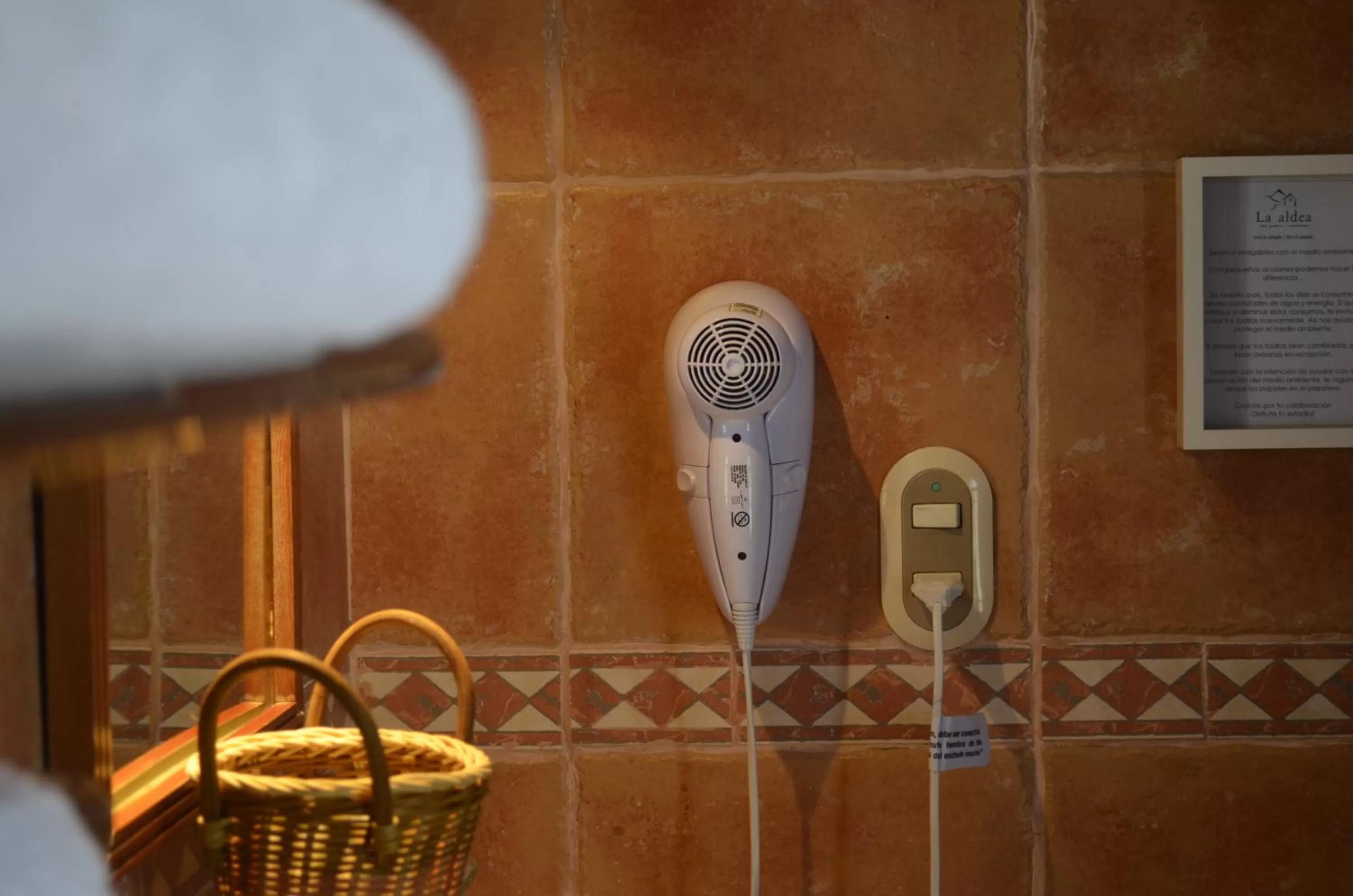 Bathroom in Hotel La Aldea