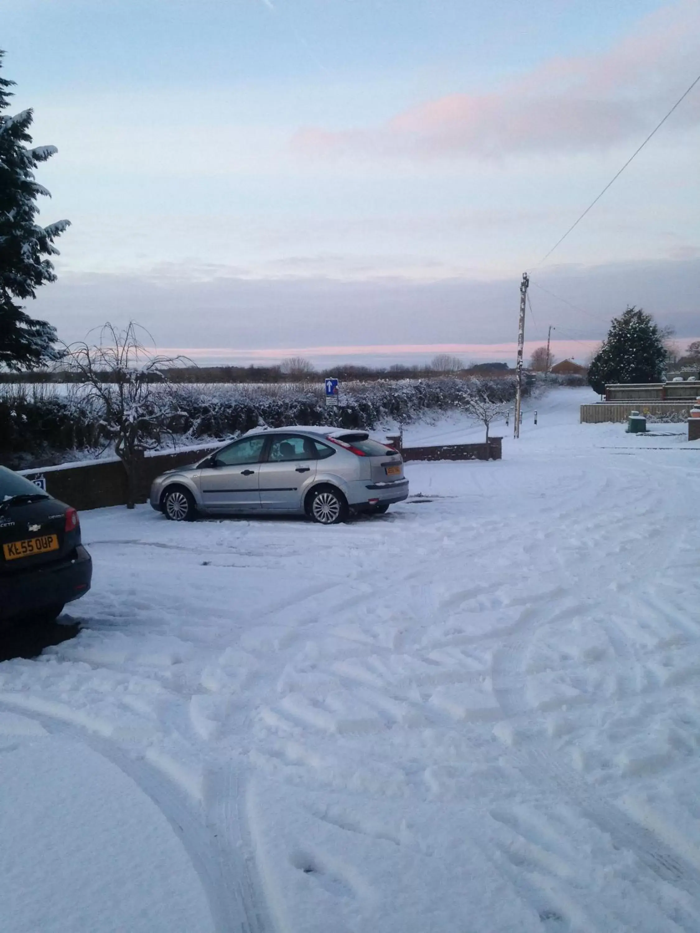 Property building, Winter in Lynebank House Hotel, Bed & Breakfast