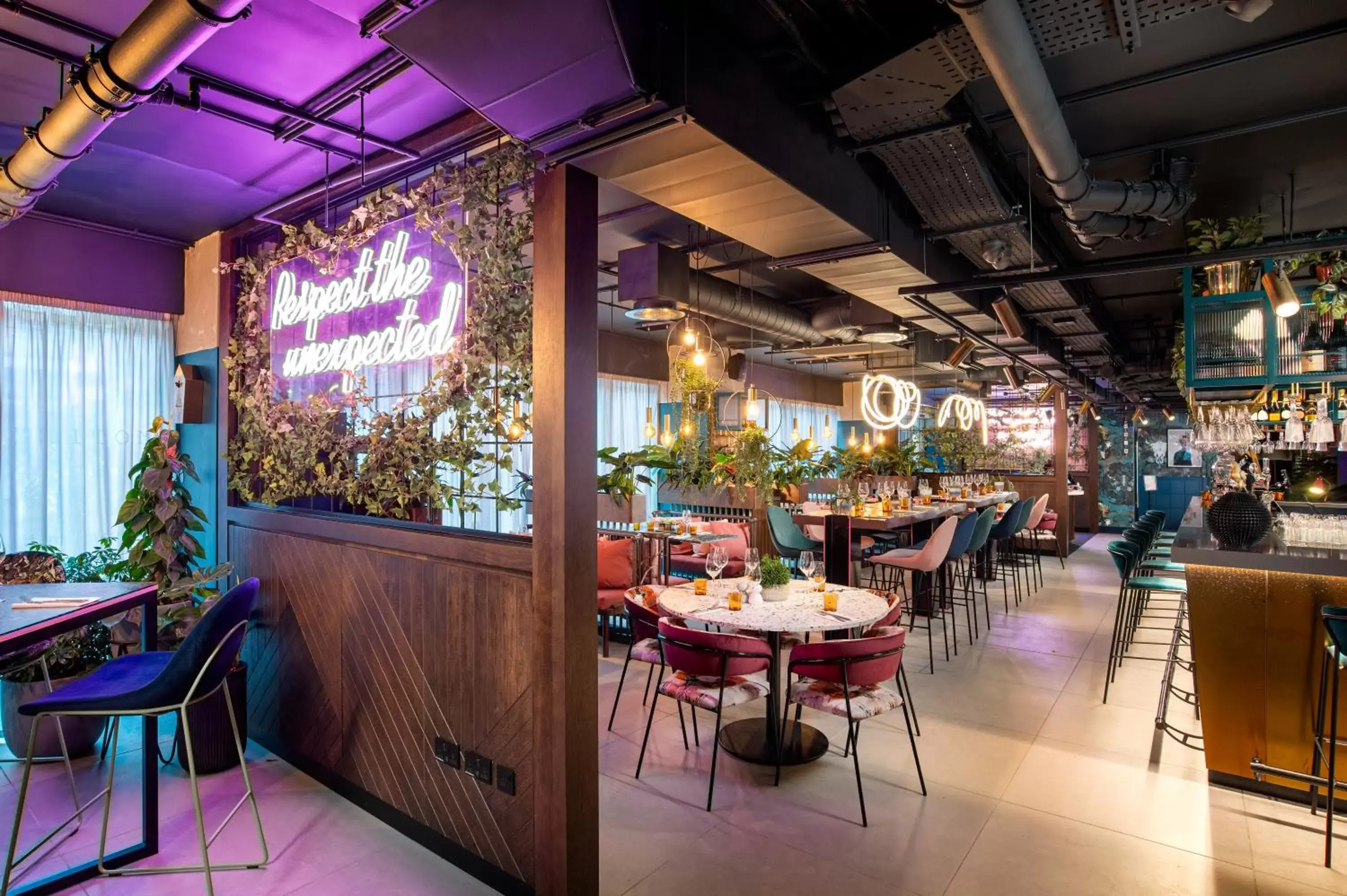 Restaurant/Places to Eat in YOTEL Manchester Deansgate