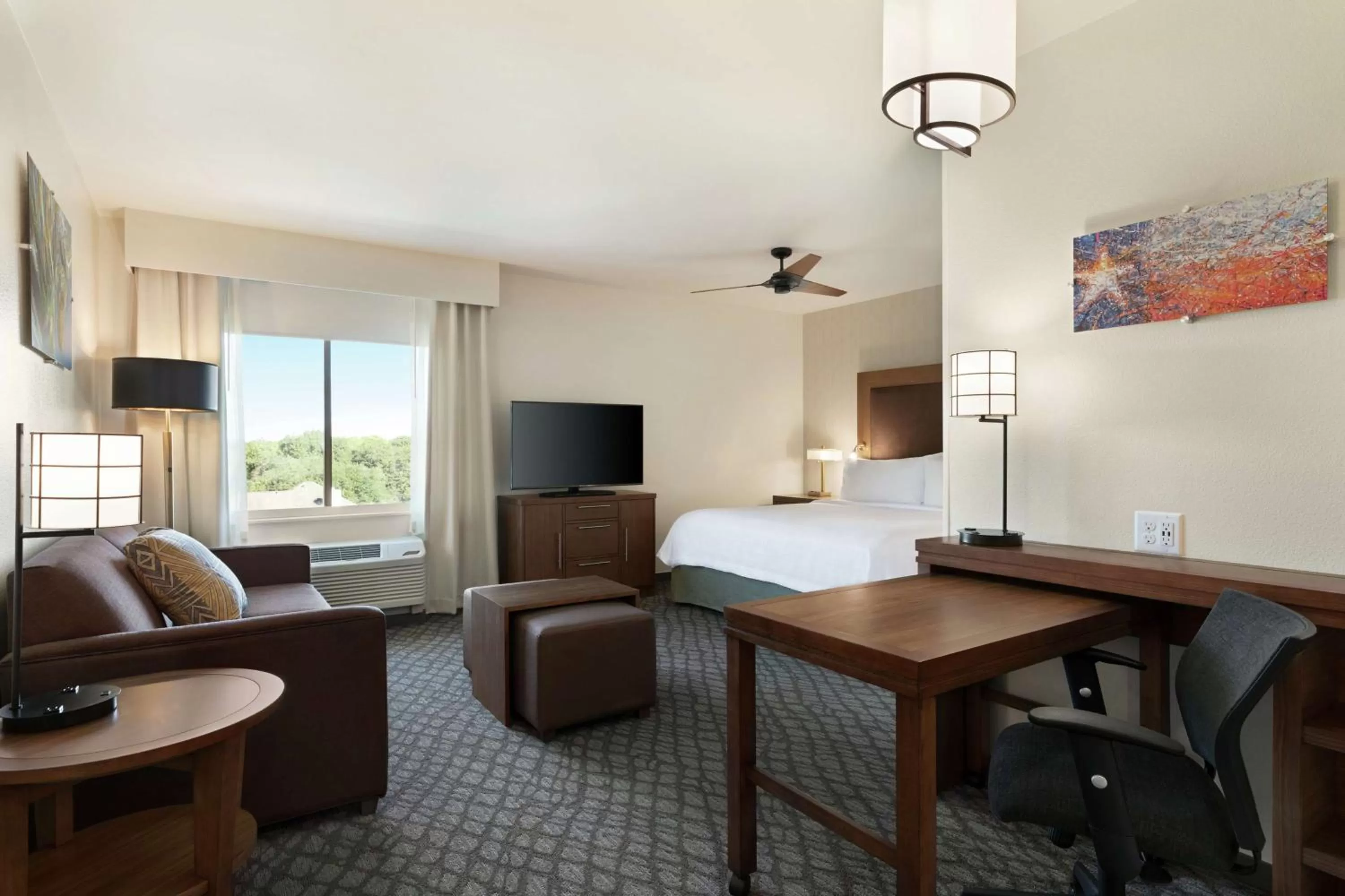Bedroom in Homewood Suites by Hilton Houston NW at Beltway 8