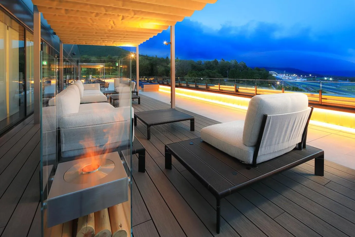 Balcony/Terrace in Fuji Speedway Hotel, in The Unbound Collection by Hyatt