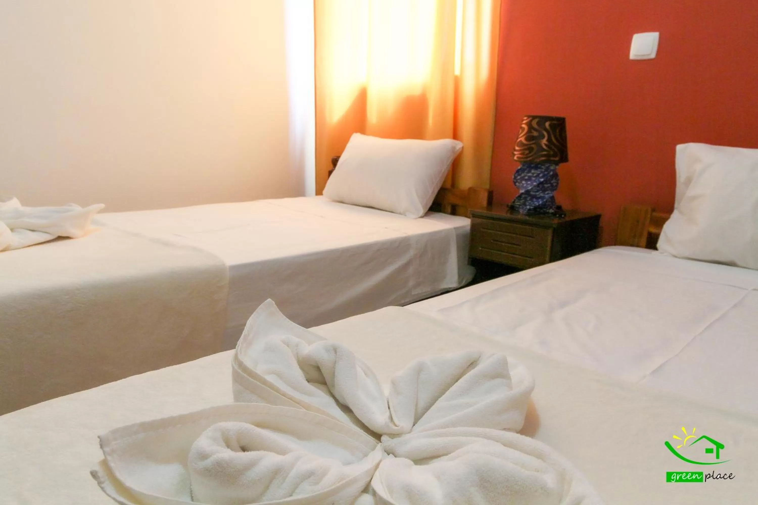 Bed in Pousada Green Place